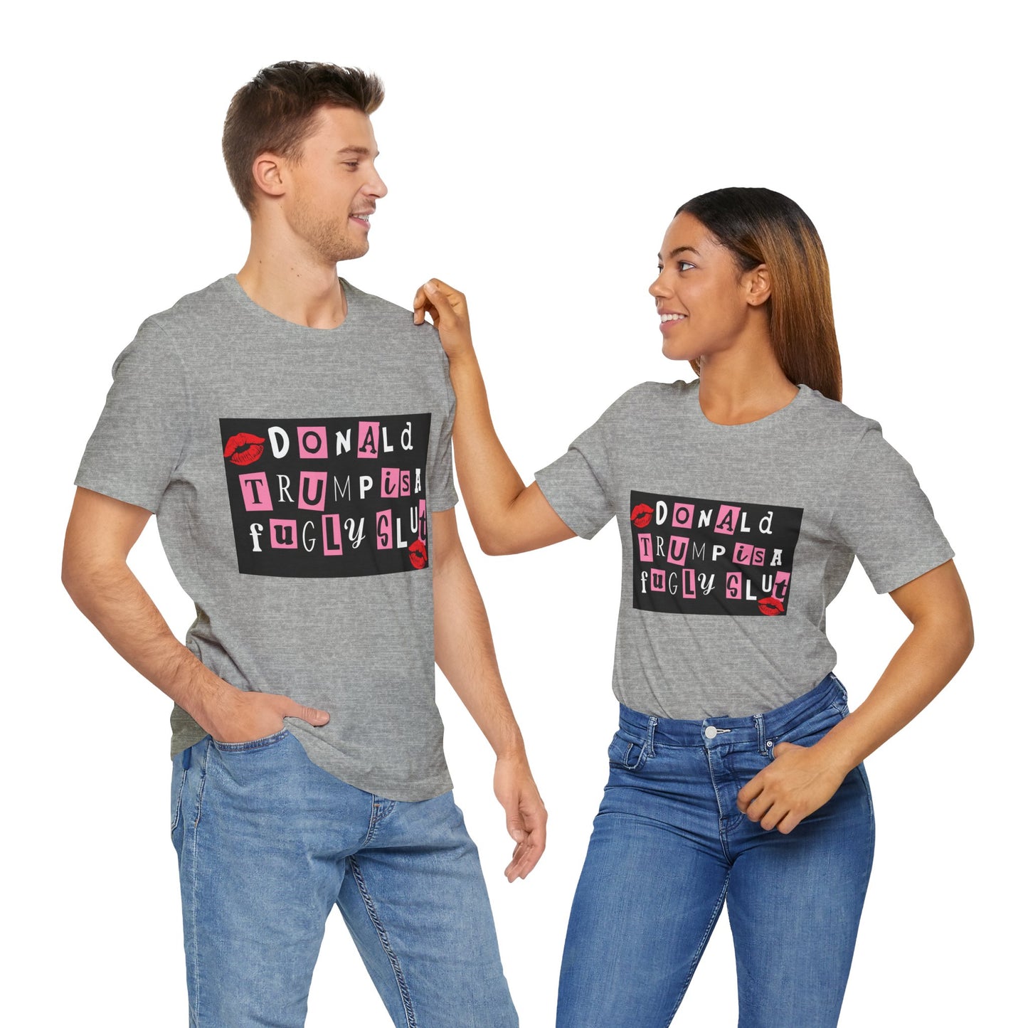 Bold Political Statement Tee, Funny Shirt for Protest, Unisex Graphic T-Shirt, Gift for Activists, Trendy Casualwear, Statements for Events