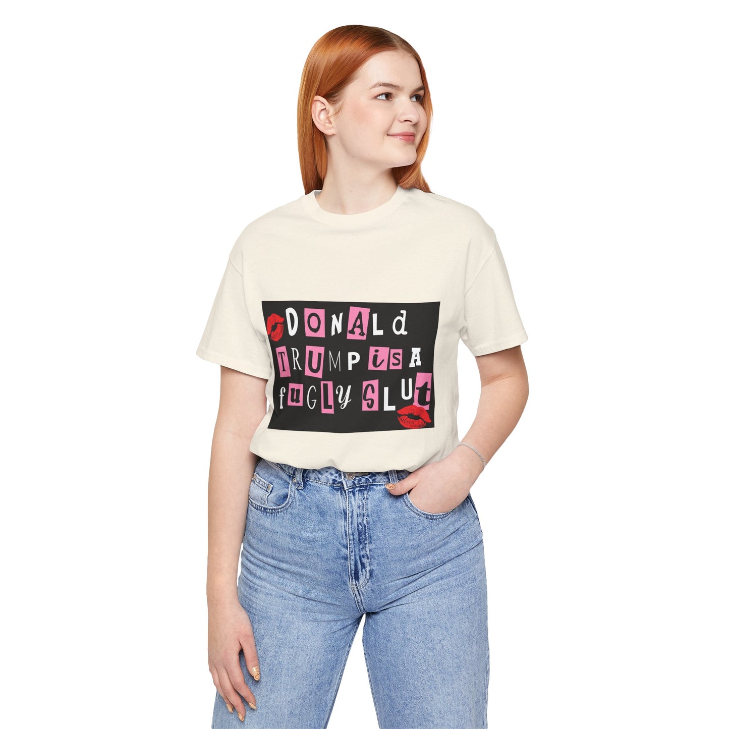 Bold Political Statement Tee, Funny Shirt for Protest, Unisex Graphic T-Shirt, Gift for Activists, Trendy Casualwear, Statements for Events
