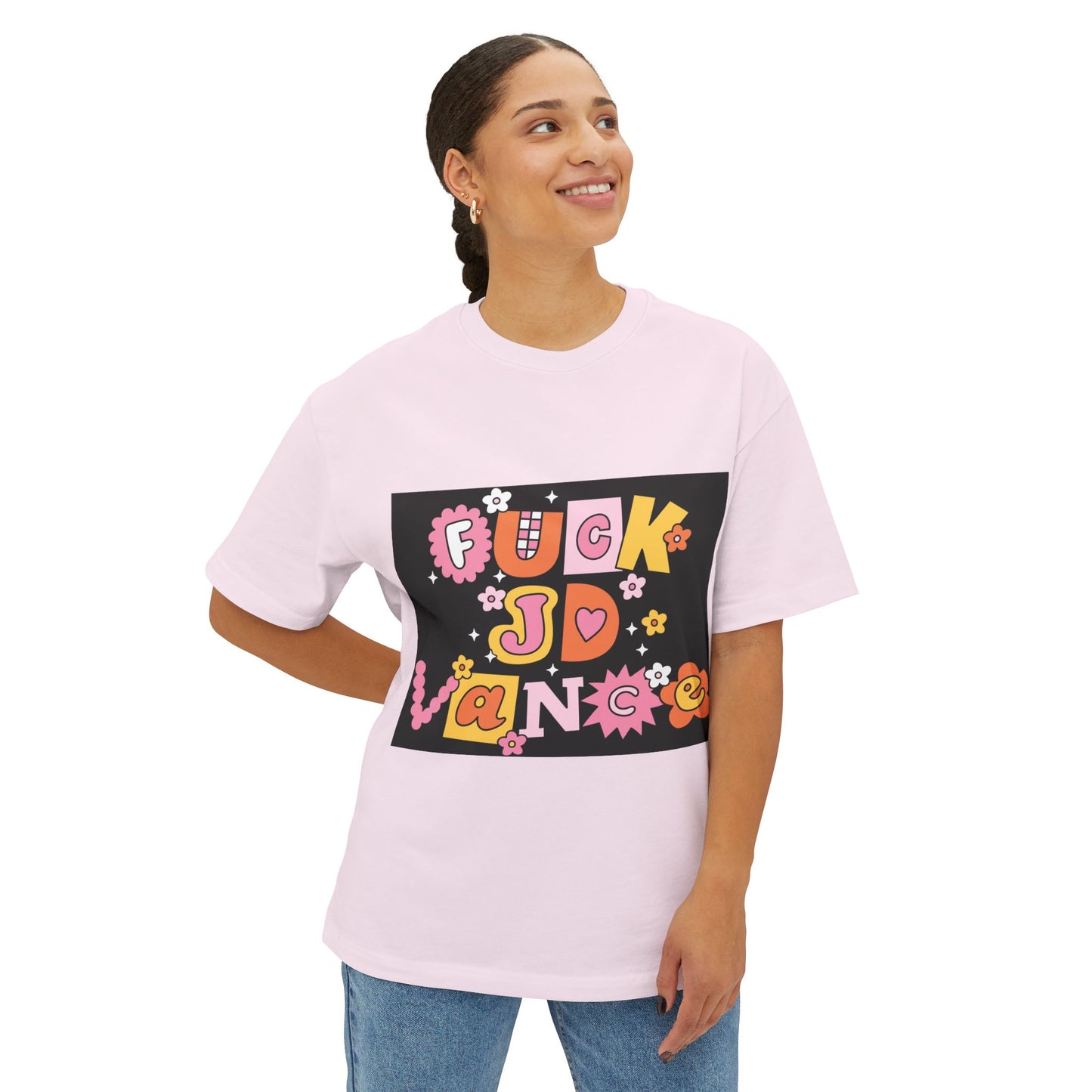 Bold Statement Boxy Tee - Graphic Unisex Shirt for Casual Wear, Street Style, Creative Gifts, Trendy Fashion, Anniversary Celebrations