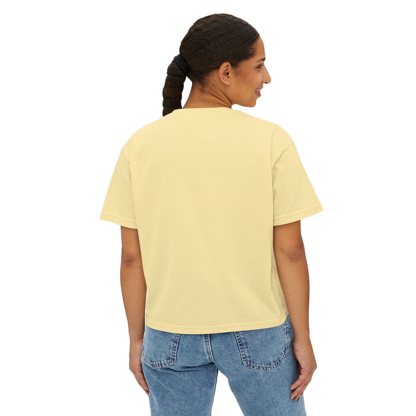 Depor-Elon Women's Boxy Tee, Trendy Graphic Tee, Statement T-Shirt, Casual Fashion Top, Irreverent Gift Idea, Summer Style Top
