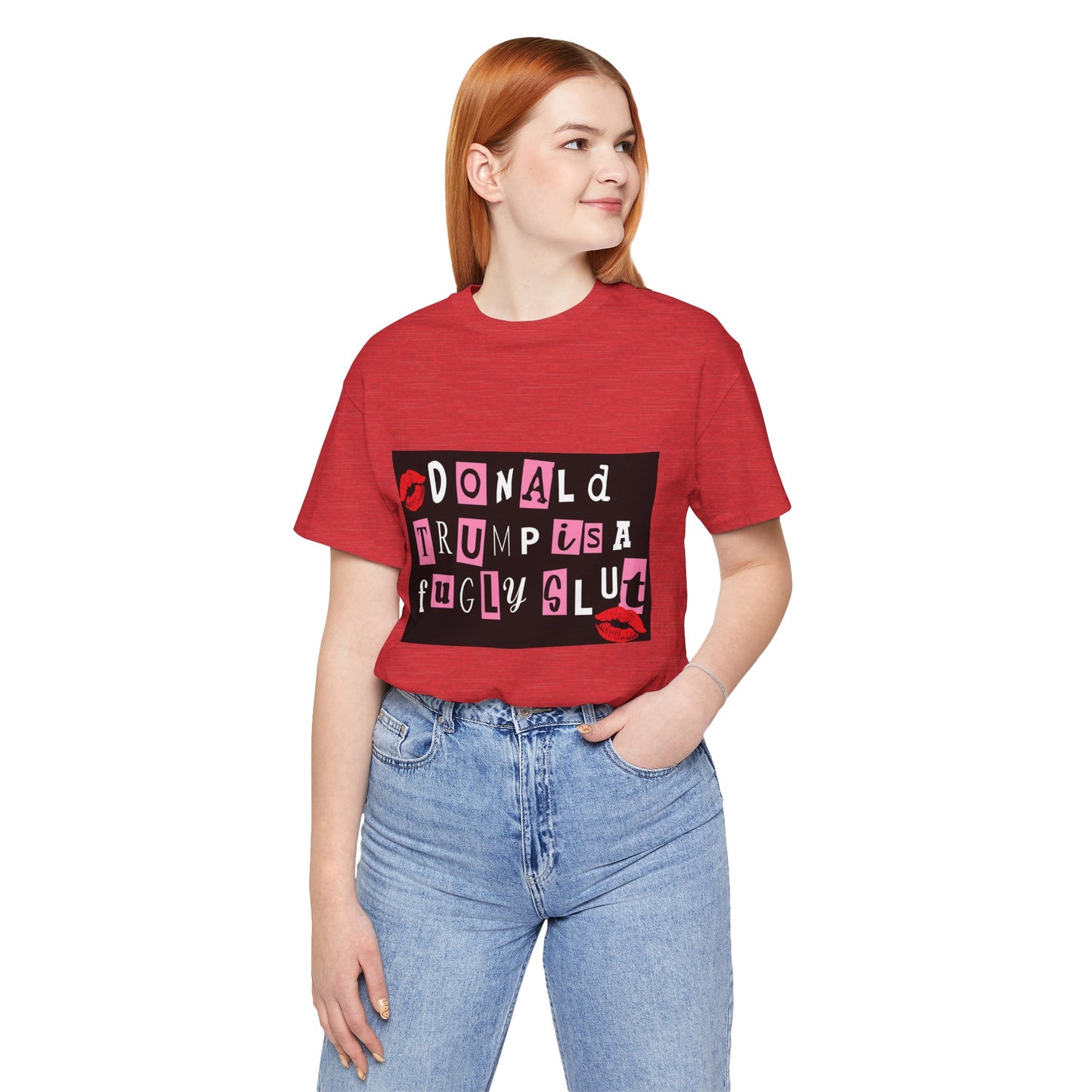 Bold Political Statement Tee, Funny Shirt for Protest, Unisex Graphic T-Shirt, Gift for Activists, Trendy Casualwear, Statements for Events