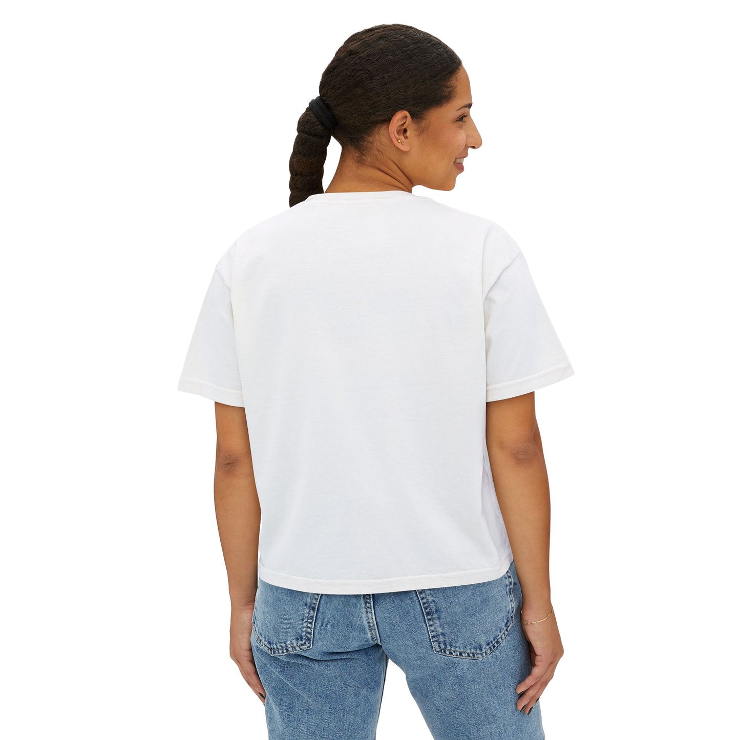 Depor-Elon Women's Boxy Tee, Trendy Graphic Tee, Statement T-Shirt, Casual Fashion Top, Irreverent Gift Idea, Summer Style Top