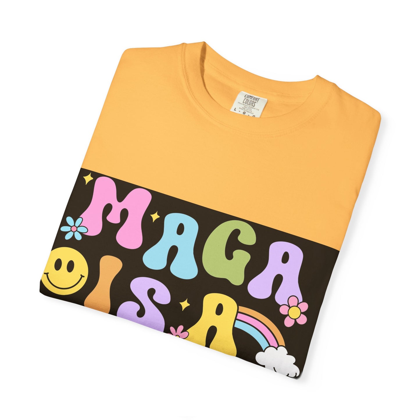 Colorful Statement T-Shirt - 'MAGA IS A CULT' Graphic Tee, Unisex T-Shirt, Trendy Apparel, Fun Gift, Casual Wear