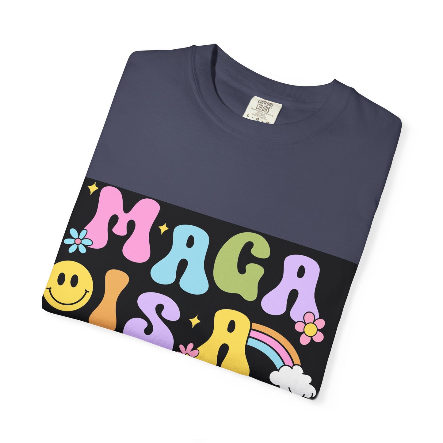 Colorful Statement T-Shirt - 'MAGA IS A CULT' Graphic Tee, Unisex T-Shirt, Trendy Apparel, Fun Gift, Casual Wear