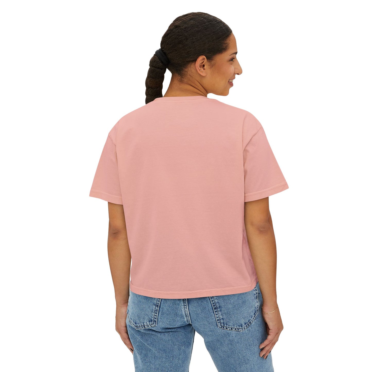 Depor-Elon Women's Boxy Tee, Trendy Graphic Tee, Statement T-Shirt, Casual Fashion Top, Irreverent Gift Idea, Summer Style Top