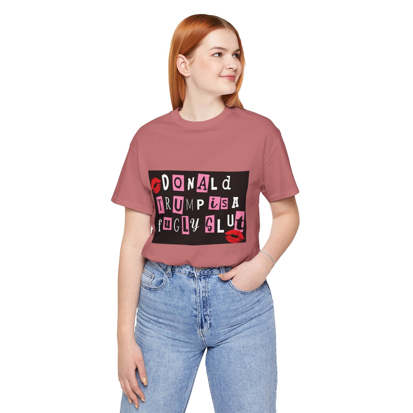 Bold Political Statement Tee, Funny Shirt for Protest, Unisex Graphic T-Shirt, Gift for Activists, Trendy Casualwear, Statements for Events