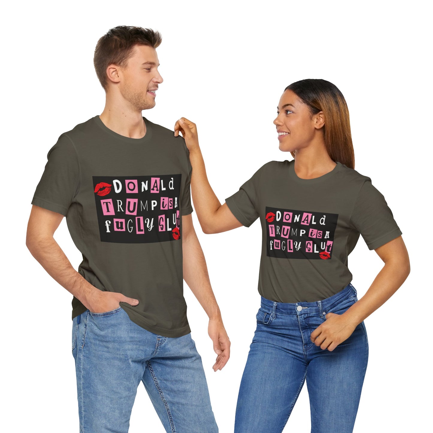 Bold Political Statement Tee, Funny Shirt for Protest, Unisex Graphic T-Shirt, Gift for Activists, Trendy Casualwear, Statements for Events