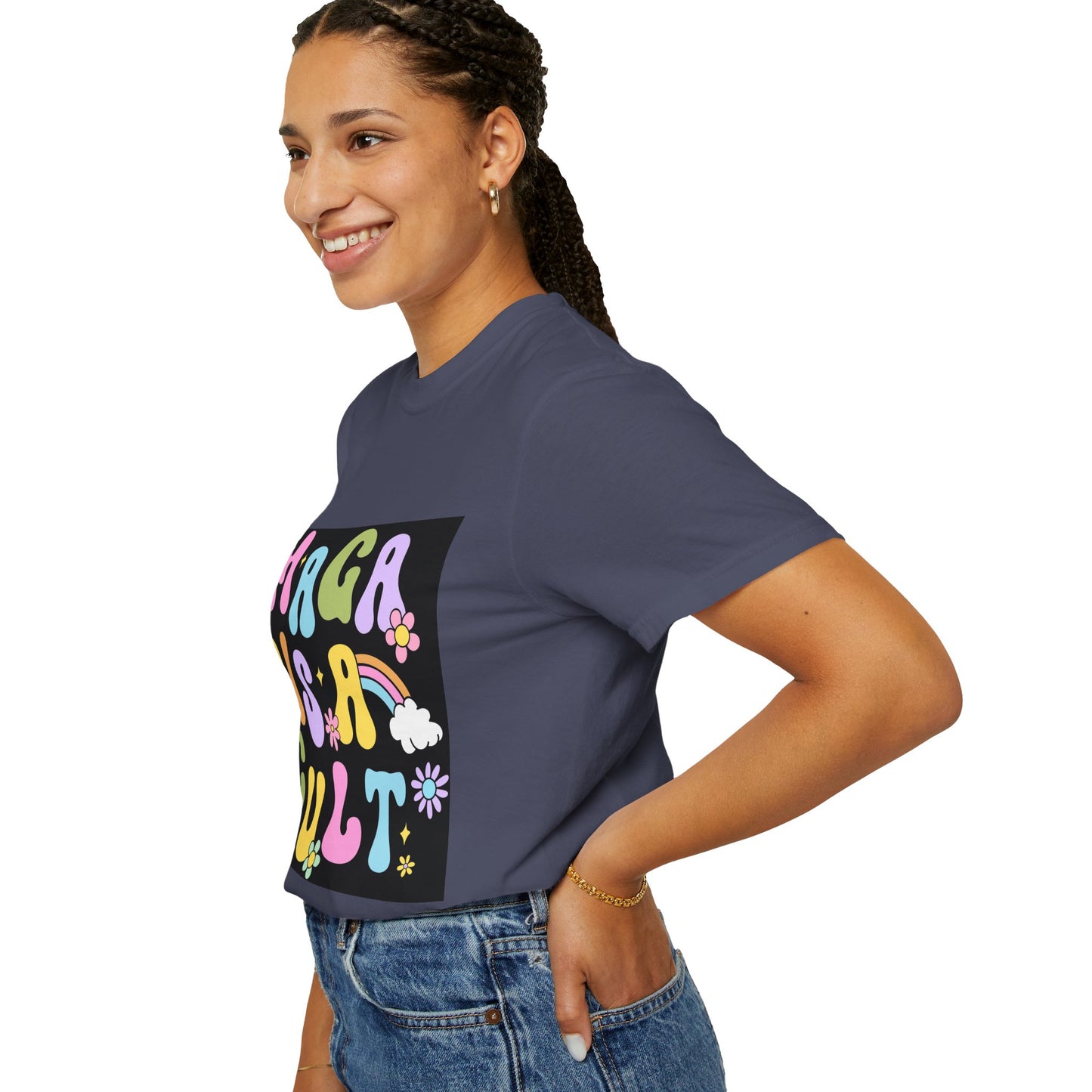 Colorful Statement T-Shirt - 'MAGA IS A CULT' Graphic Tee, Unisex T-Shirt, Trendy Apparel, Fun Gift, Casual Wear