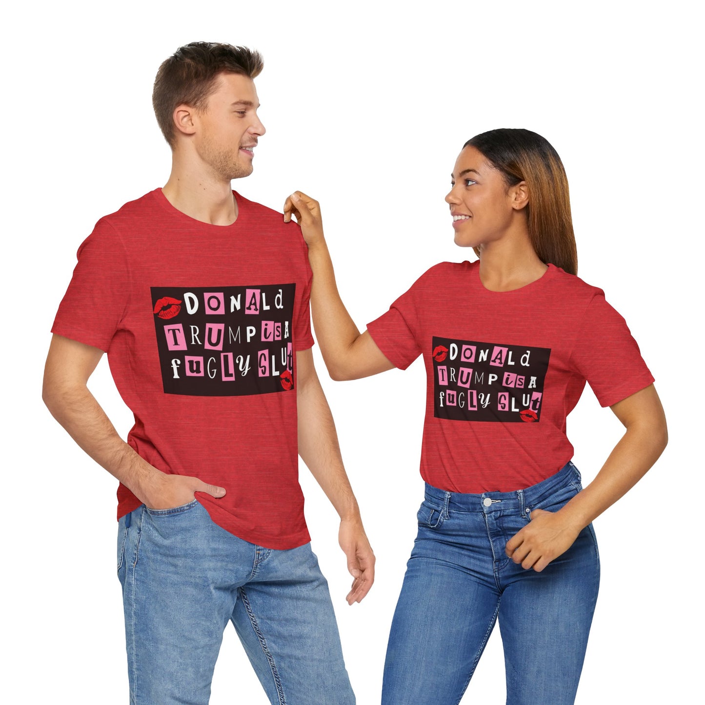 Bold Political Statement Tee, Funny Shirt for Protest, Unisex Graphic T-Shirt, Gift for Activists, Trendy Casualwear, Statements for Events