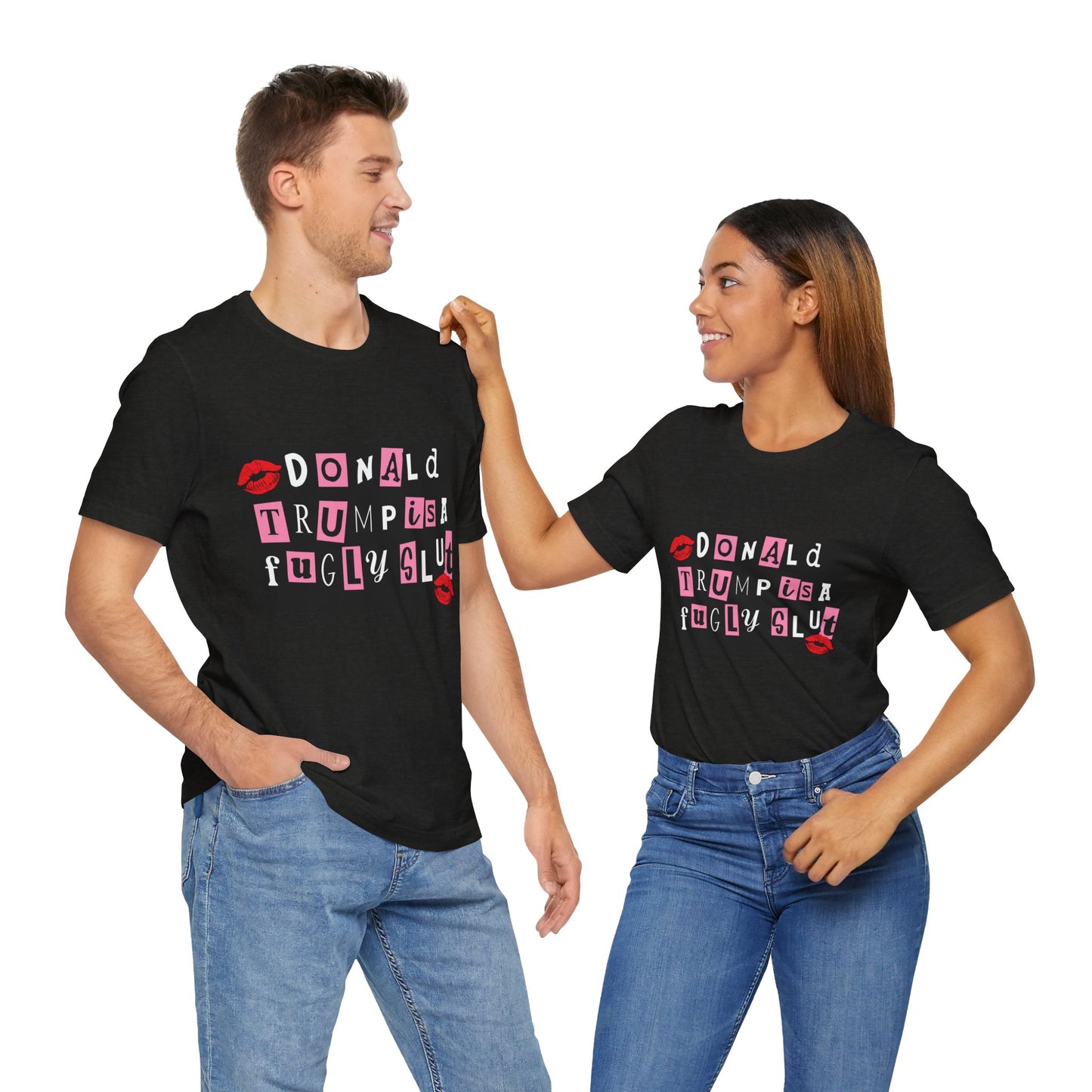 Bold Political Statement Tee, Funny Shirt for Protest, Unisex Graphic T-Shirt, Gift for Activists, Trendy Casualwear, Statements for Events
