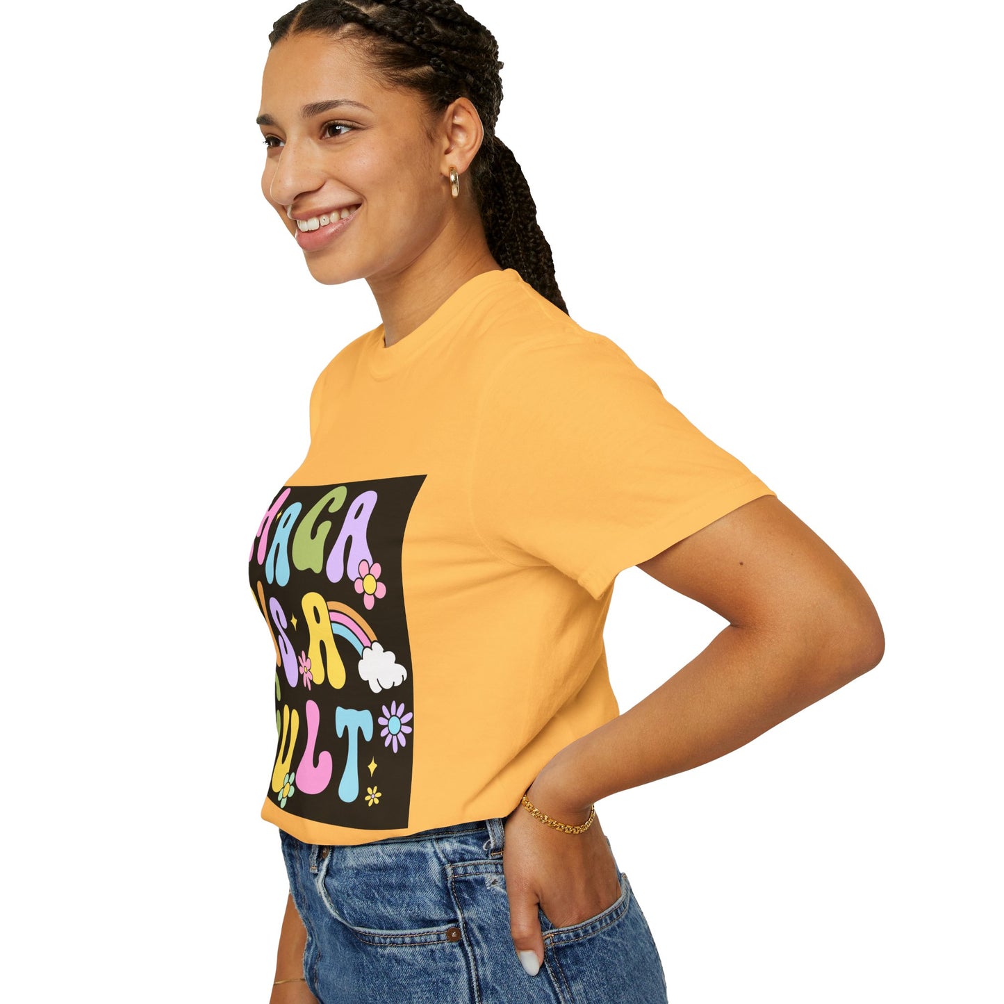 Colorful Statement T-Shirt - 'MAGA IS A CULT' Graphic Tee, Unisex T-Shirt, Trendy Apparel, Fun Gift, Casual Wear