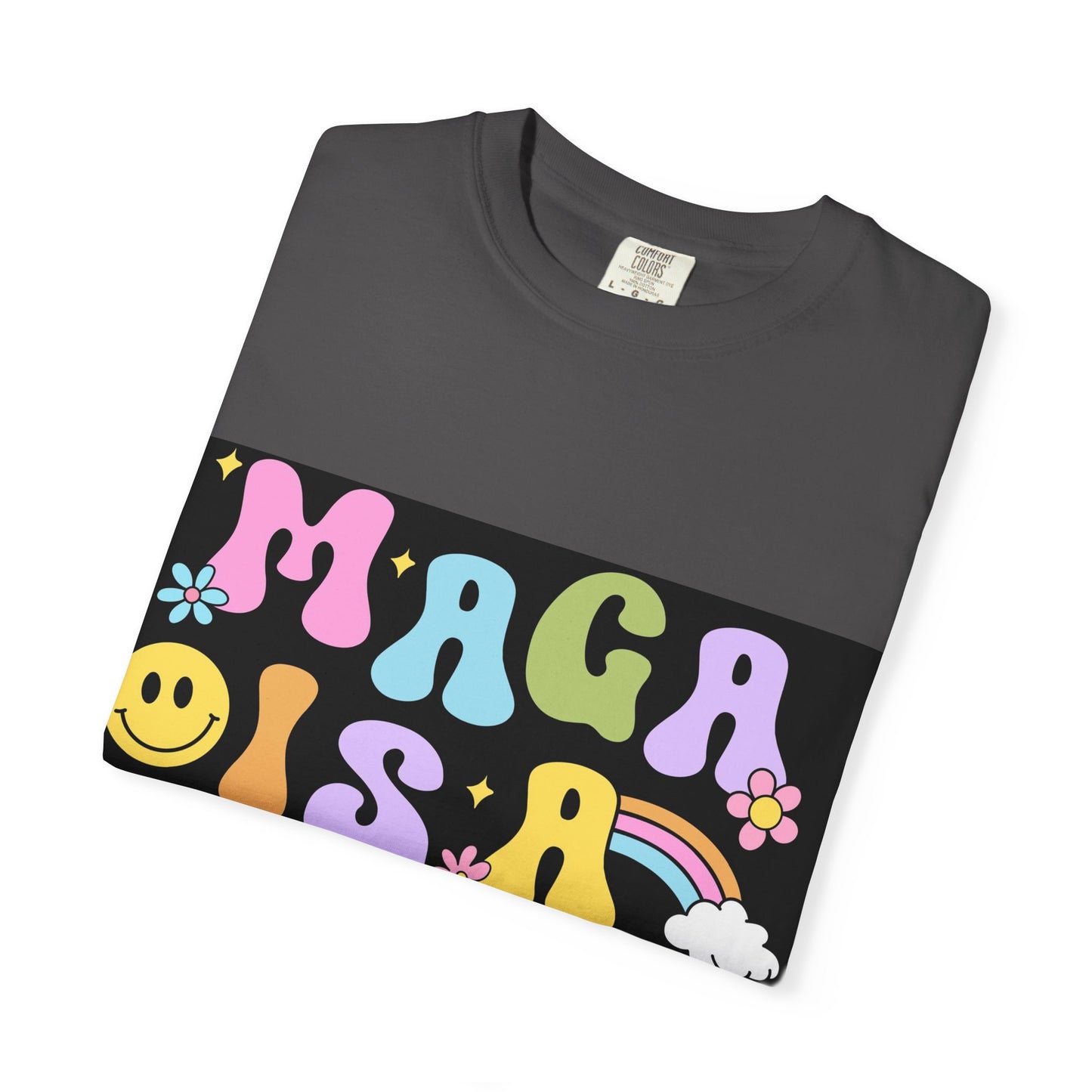 Colorful Statement T-Shirt - 'MAGA IS A CULT' Graphic Tee, Unisex T-Shirt, Trendy Apparel, Fun Gift, Casual Wear