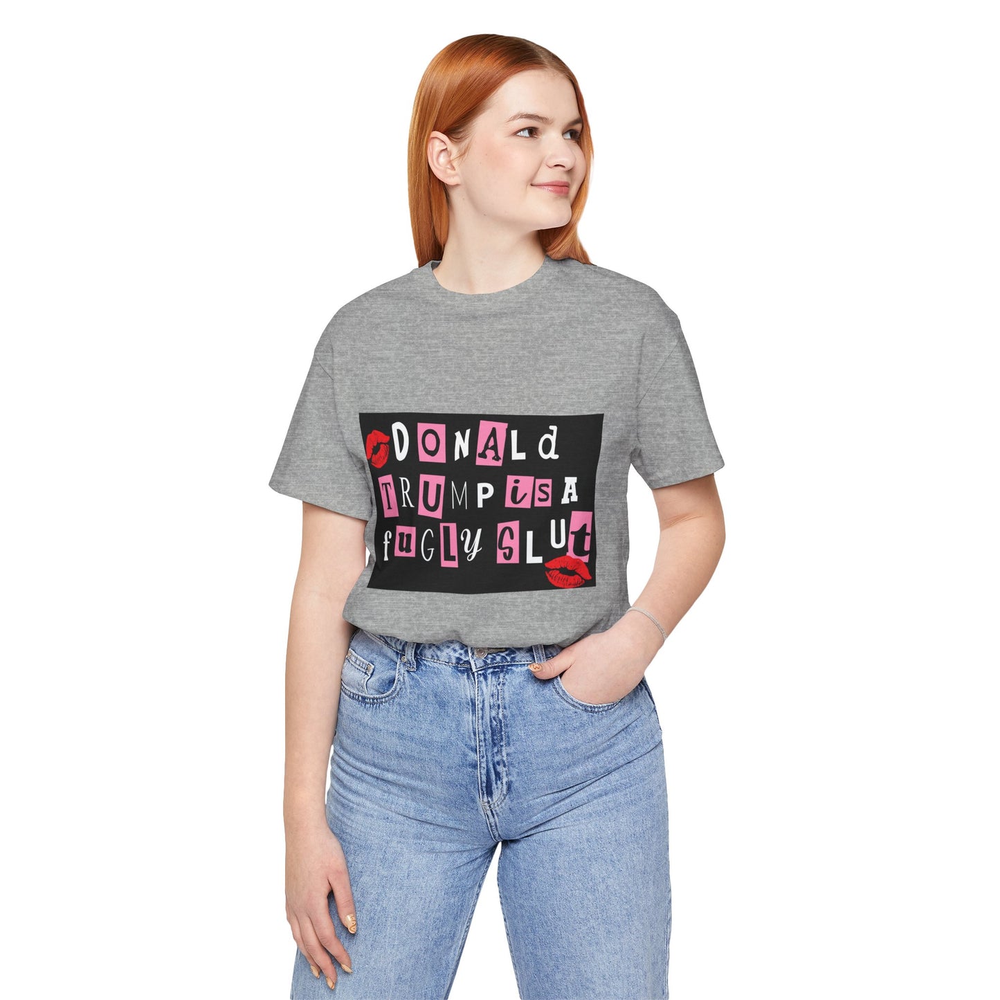 Bold Political Statement Tee, Funny Shirt for Protest, Unisex Graphic T-Shirt, Gift for Activists, Trendy Casualwear, Statements for Events