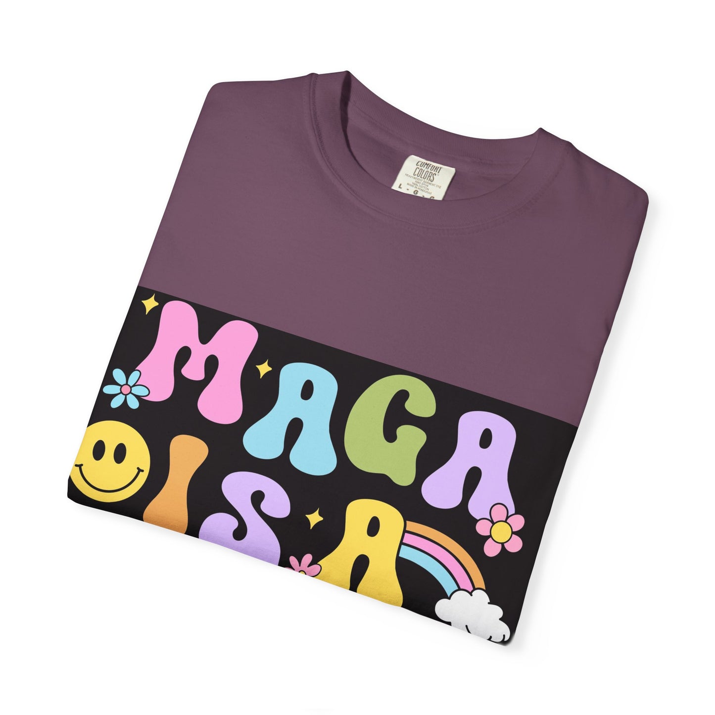 Colorful Statement T-Shirt - 'MAGA IS A CULT' Graphic Tee, Unisex T-Shirt, Trendy Apparel, Fun Gift, Casual Wear