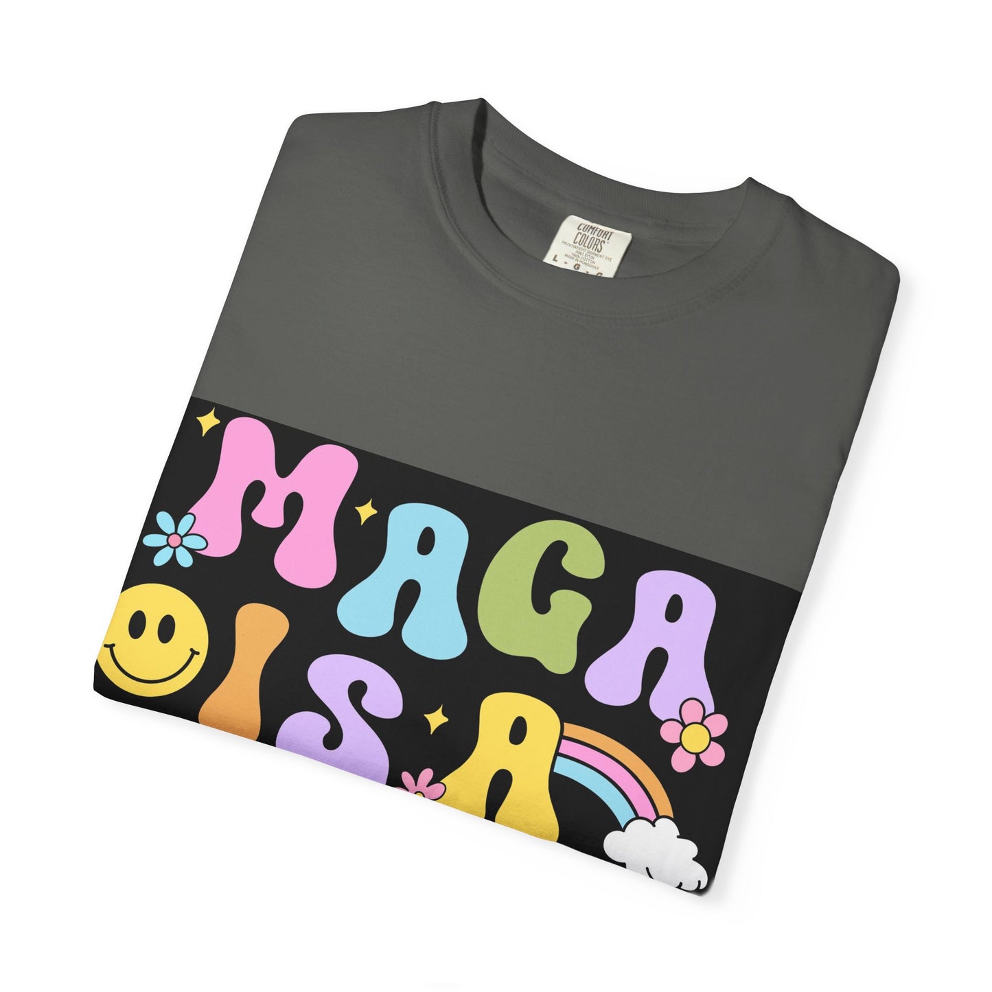 Colorful Statement T-Shirt - 'MAGA IS A CULT' Graphic Tee, Unisex T-Shirt, Trendy Apparel, Fun Gift, Casual Wear