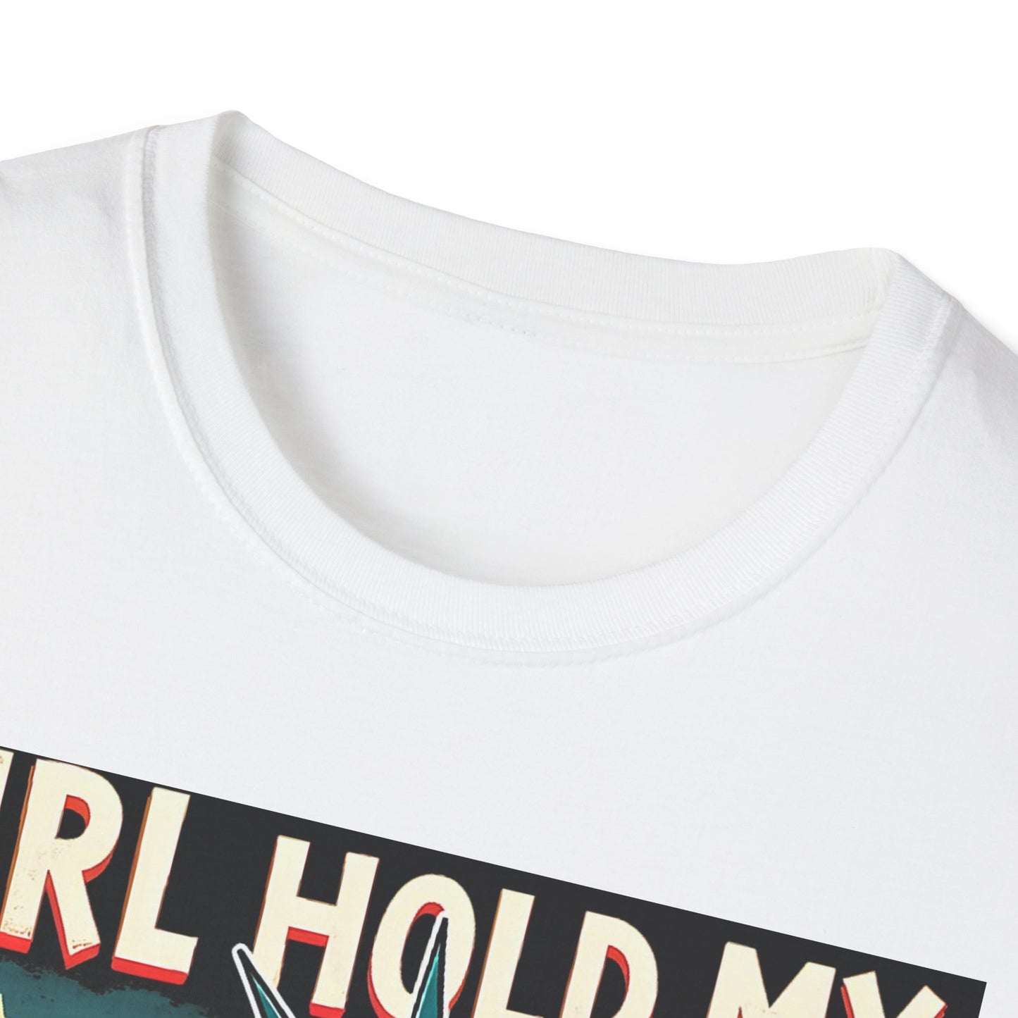 Patriotic Graphic Tee - "Girl Hold My Earrings" Unisex Softstyle T-Shirt, Independence Day, Gifts for Her, Fun Statement Shirt, [...]