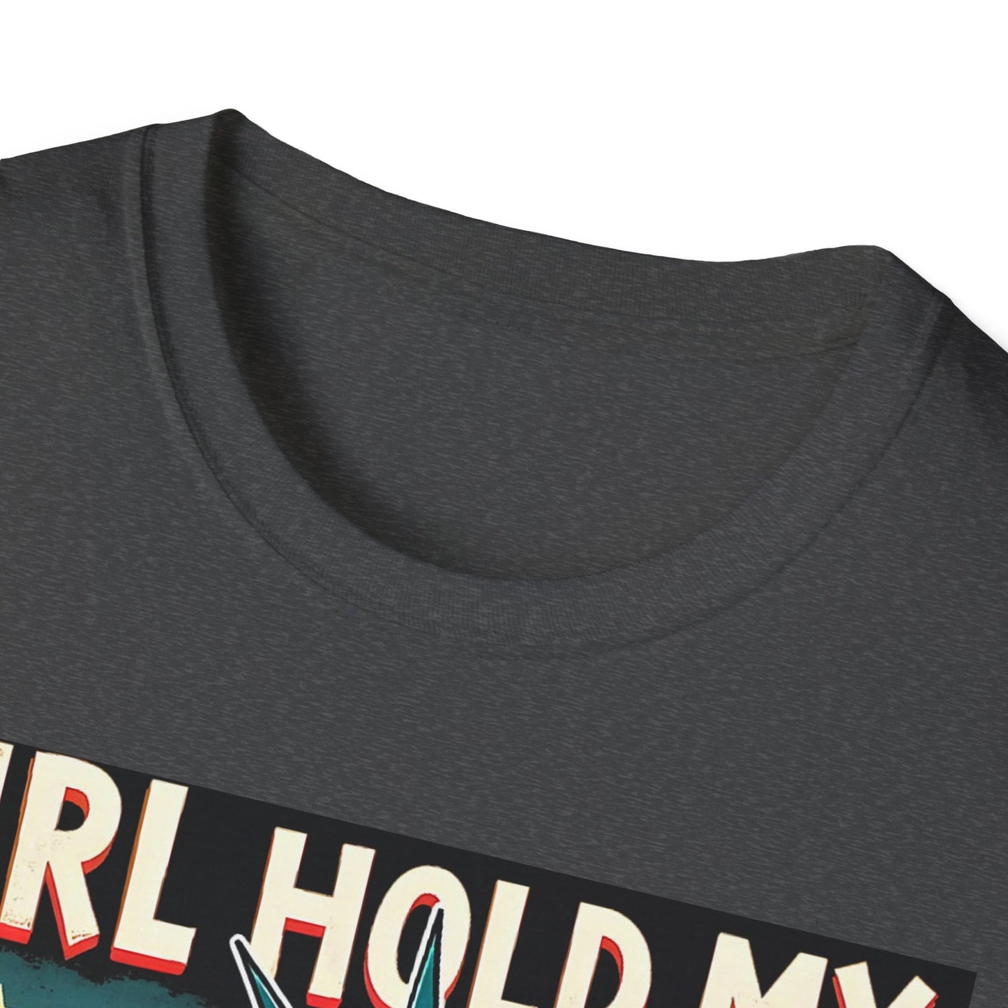 Patriotic Graphic Tee - "Girl Hold My Earrings" Unisex Softstyle T-Shirt, Independence Day, Gifts for Her, Fun Statement Shirt, [...]