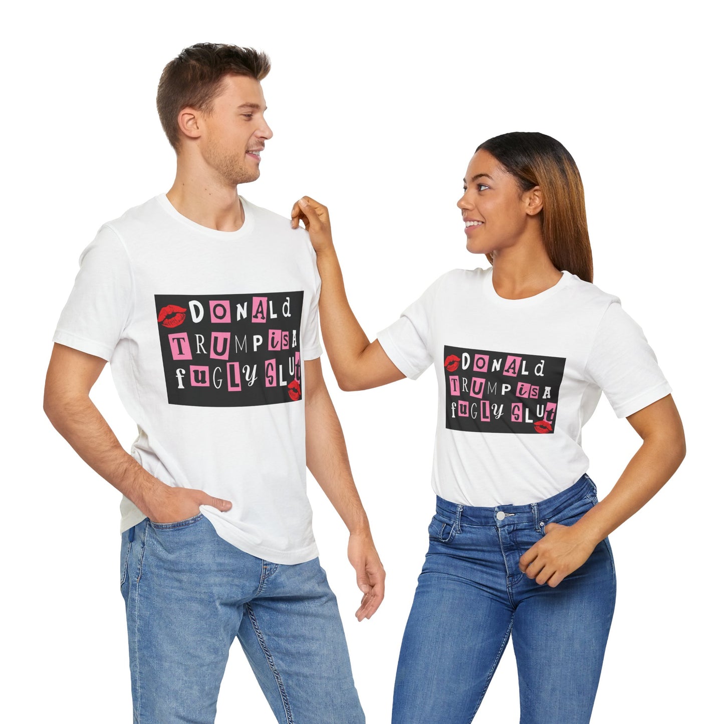 Bold Political Statement Tee, Funny Shirt for Protest, Unisex Graphic T-Shirt, Gift for Activists, Trendy Casualwear, Statements for Events