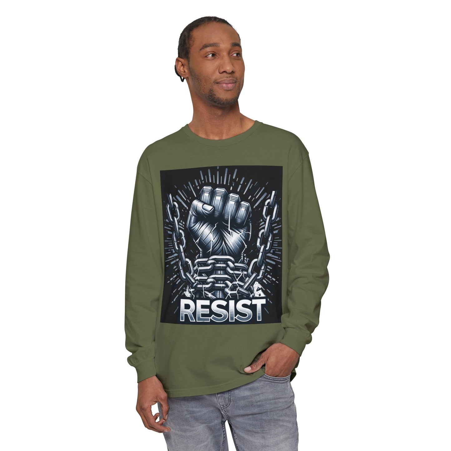 Empowerment Long Sleeve T-Shirt - Unisex, Causal Wear, Protest Apparel, Motivational Gift, Activist Style