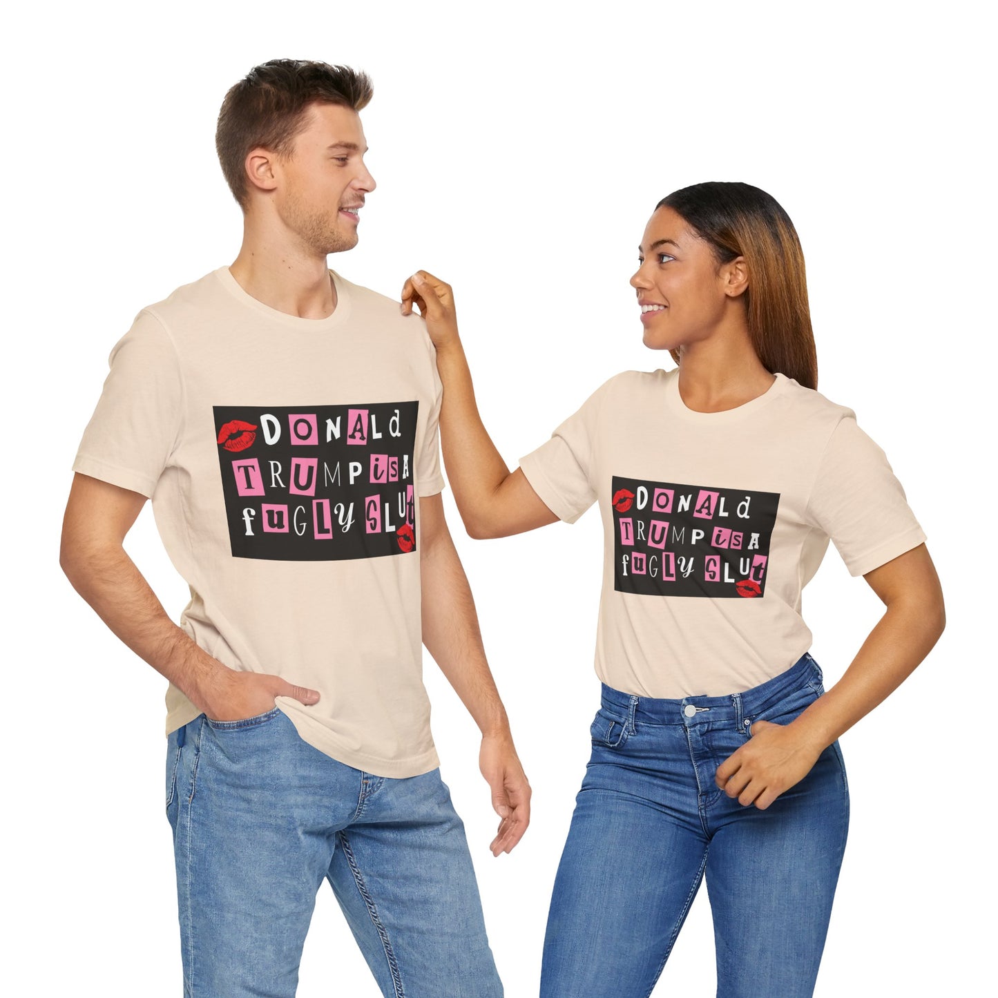 Bold Political Statement Tee, Funny Shirt for Protest, Unisex Graphic T-Shirt, Gift for Activists, Trendy Casualwear, Statements for Events