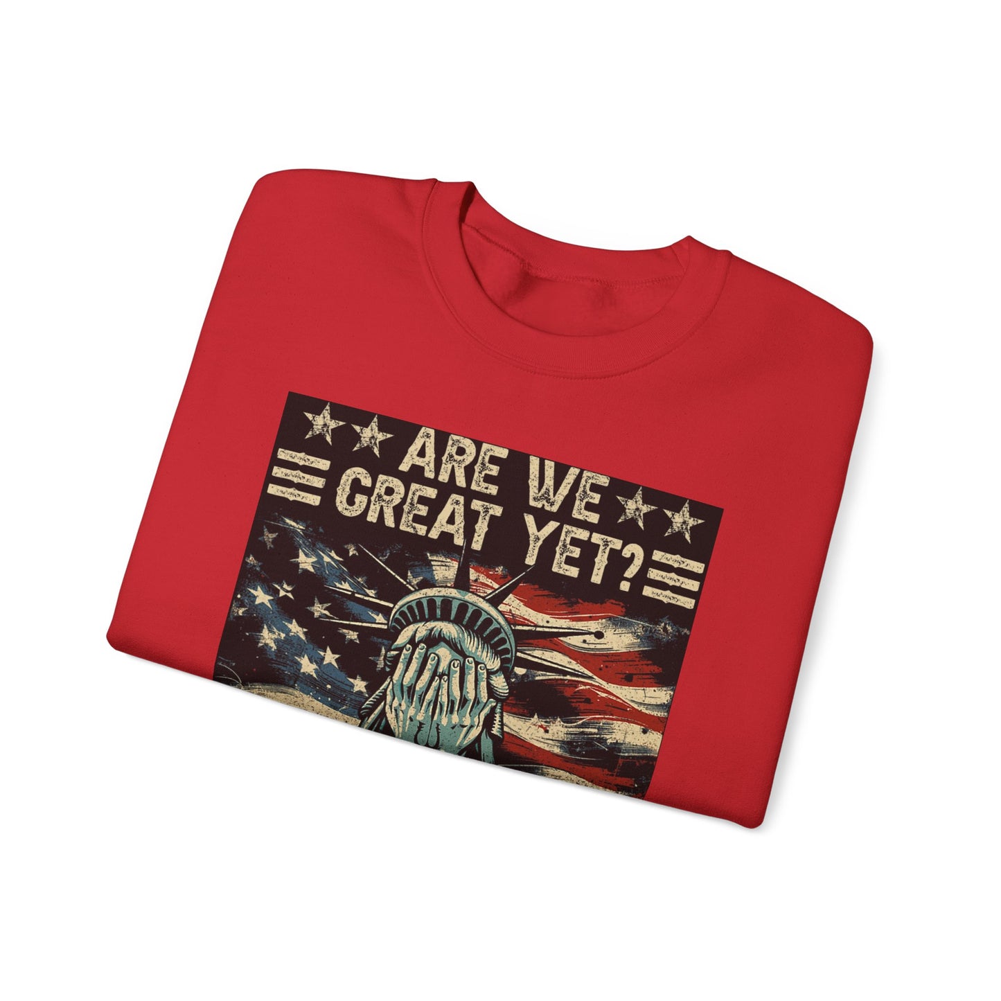 Patriotic Crewneck Sweatshirt – Are We Great Yet? Feel Embarrassed, Unisex Pullover, Vintage Design Sweatshirt, Perfect Gift for [...]