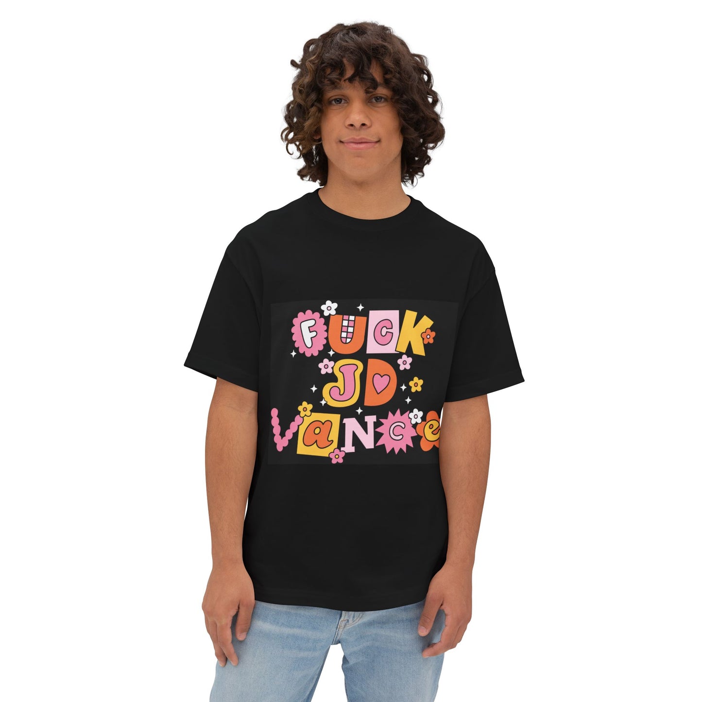 Bold Statement Boxy Tee - Graphic Unisex Shirt for Casual Wear, Street Style, Creative Gifts, Trendy Fashion, Anniversary Celebrations