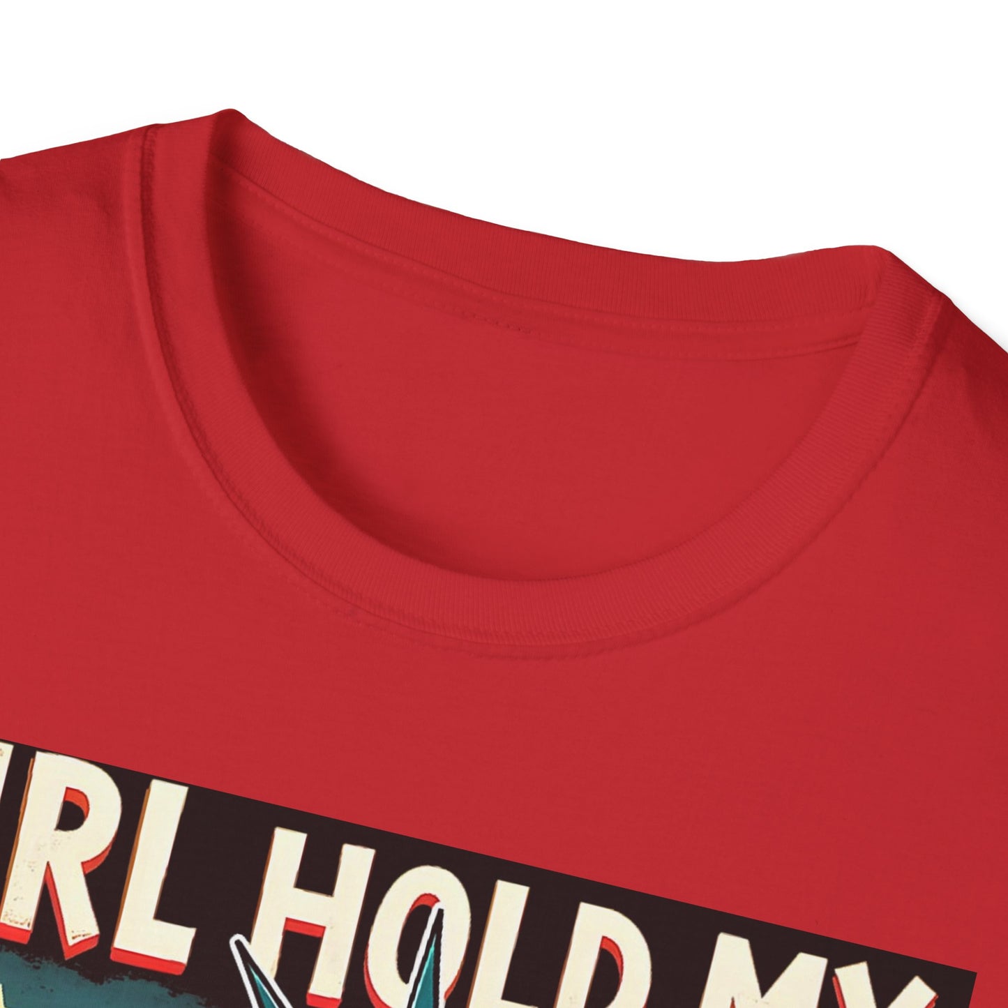 Patriotic Graphic Tee - "Girl Hold My Earrings" Unisex Softstyle T-Shirt, Independence Day, Gifts for Her, Fun Statement Shirt, [...]