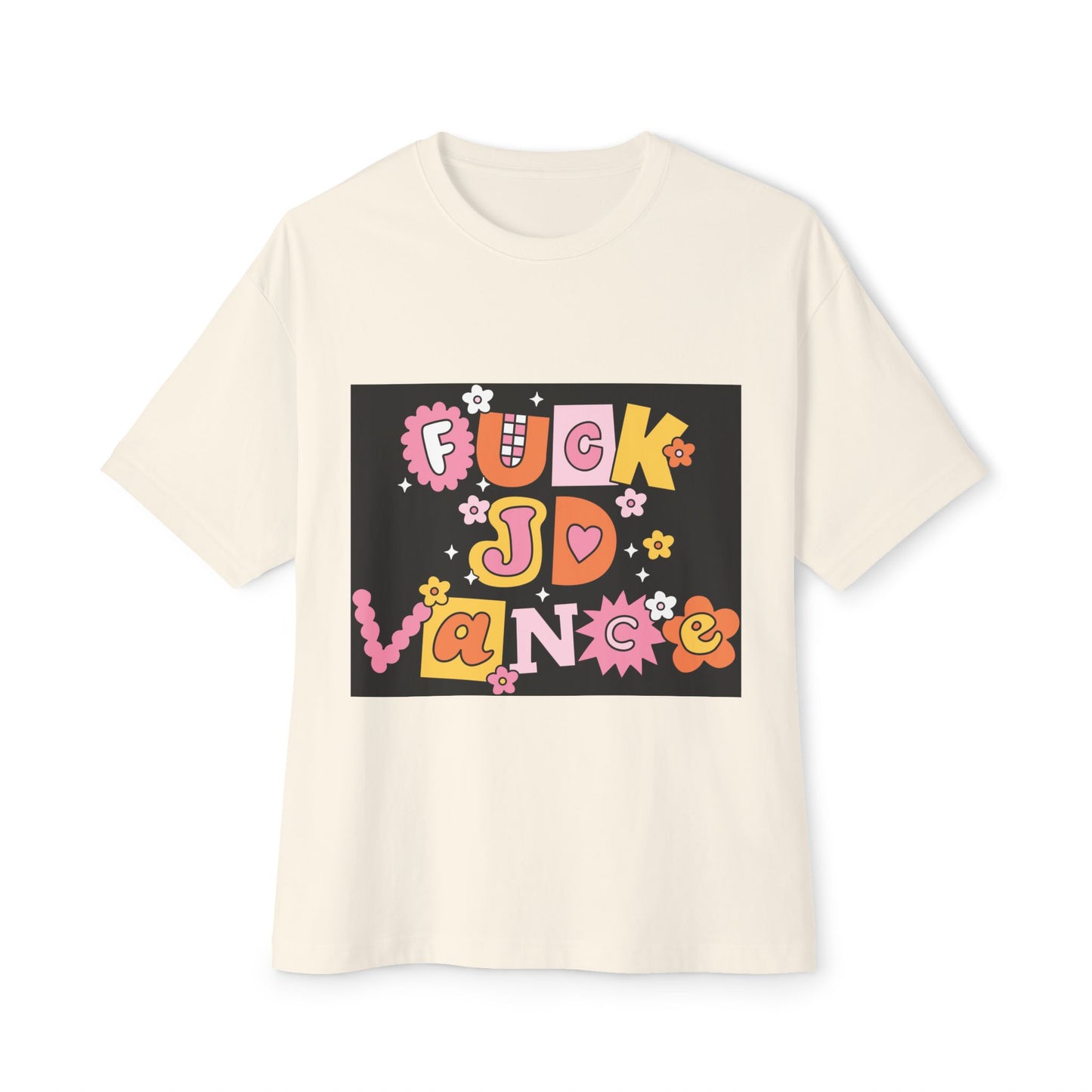 Bold Statement Boxy Tee - Graphic Unisex Shirt for Casual Wear, Street Style, Creative Gifts, Trendy Fashion, Anniversary Celebrations