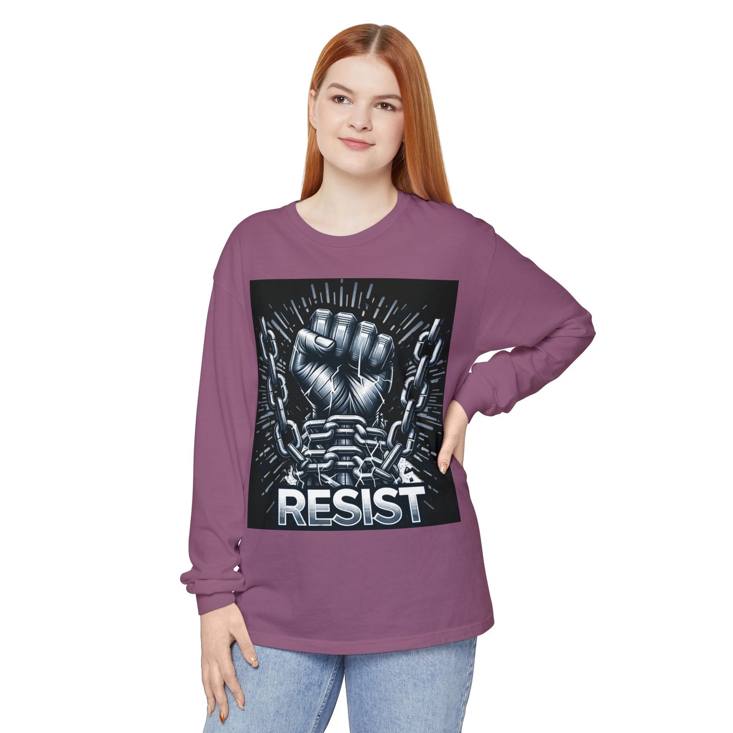 Empowerment Long Sleeve T-Shirt - Unisex, Causal Wear, Protest Apparel, Motivational Gift, Activist Style