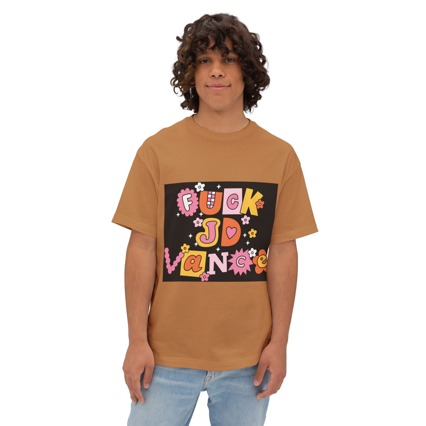 Bold Statement Boxy Tee - Graphic Unisex Shirt for Casual Wear, Street Style, Creative Gifts, Trendy Fashion, Anniversary Celebrations