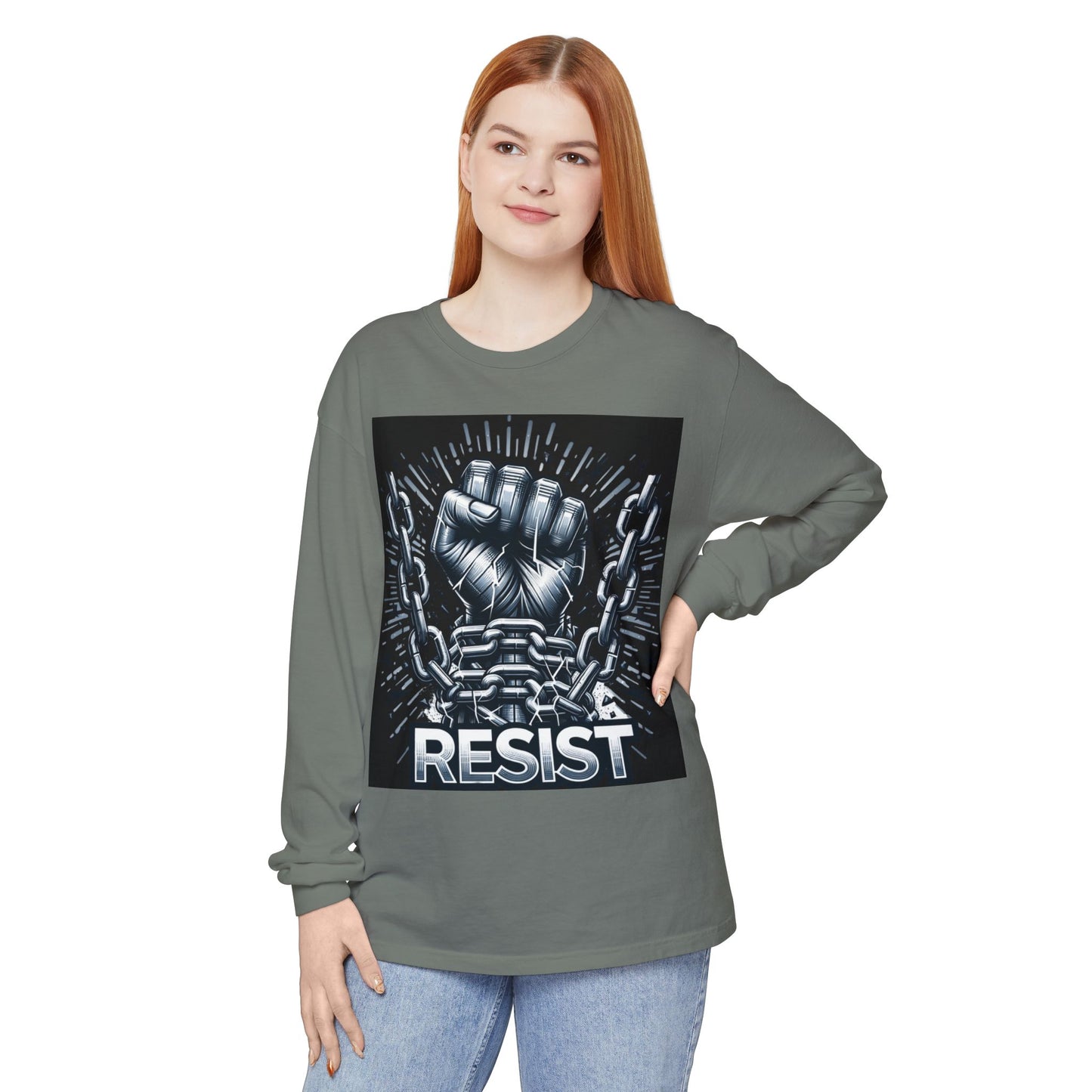 Empowerment Long Sleeve T-Shirt - Unisex, Causal Wear, Protest Apparel, Motivational Gift, Activist Style
