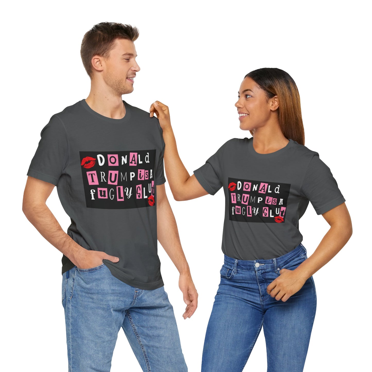 Bold Political Statement Tee, Funny Shirt for Protest, Unisex Graphic T-Shirt, Gift for Activists, Trendy Casualwear, Statements for Events