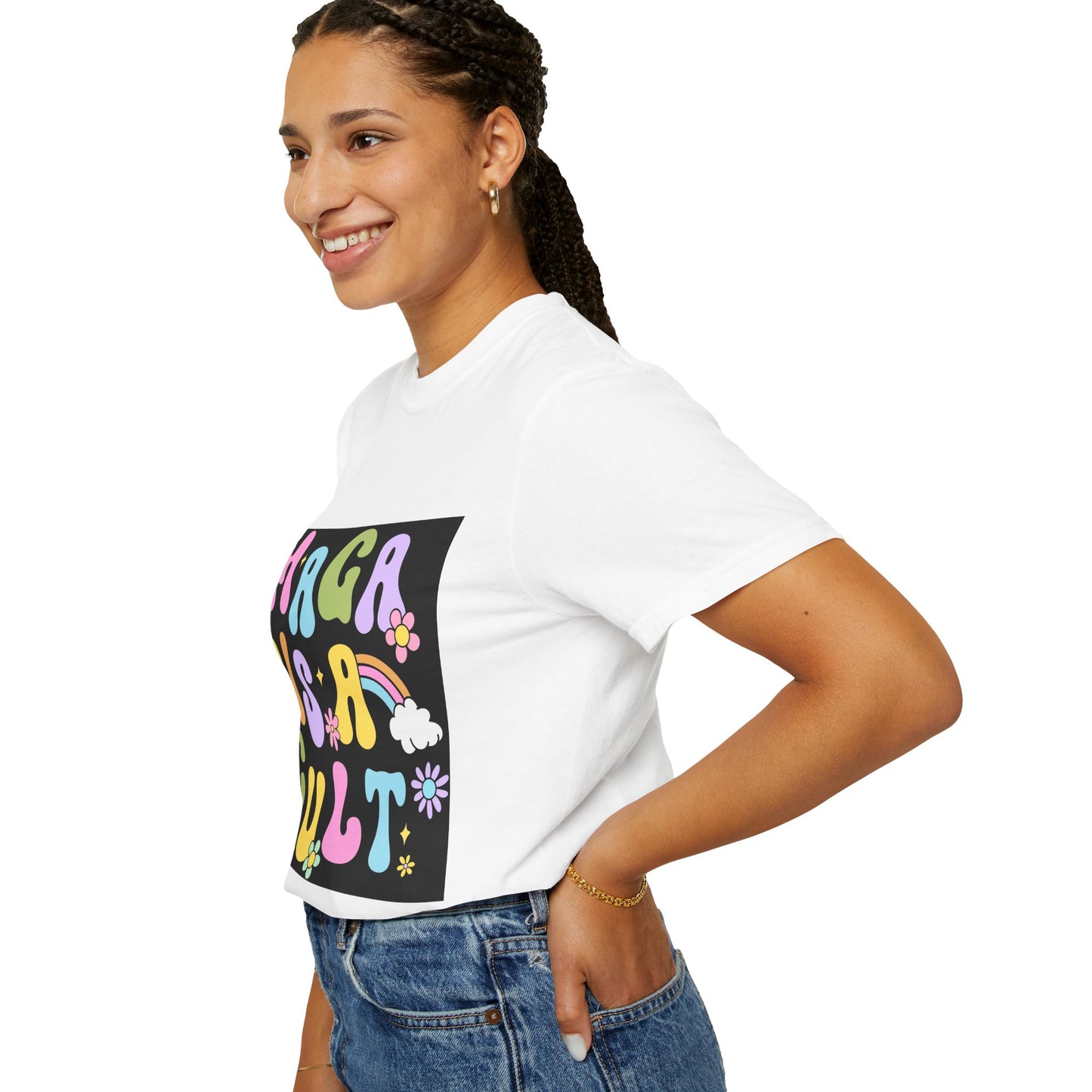 Colorful Statement T-Shirt - 'MAGA IS A CULT' Graphic Tee, Unisex T-Shirt, Trendy Apparel, Fun Gift, Casual Wear