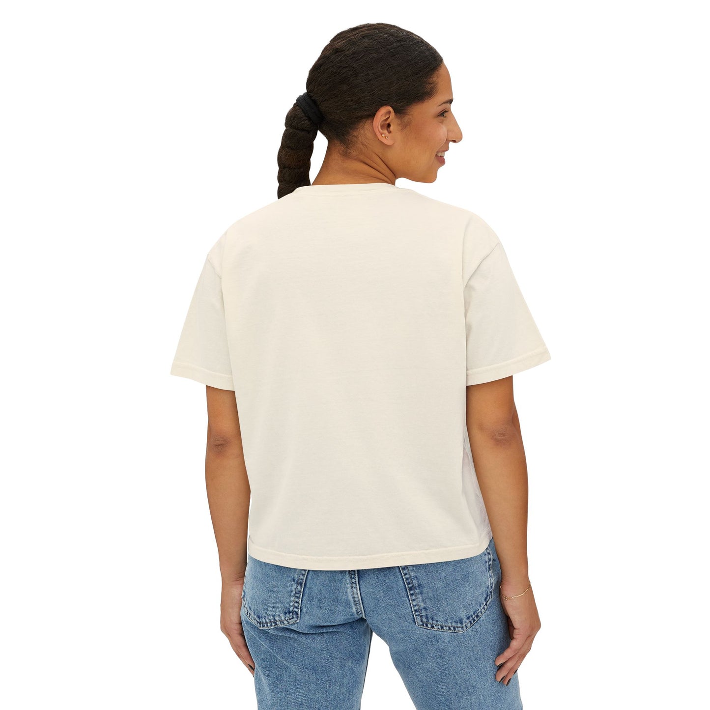 Depor-Elon Women's Boxy Tee, Trendy Graphic Tee, Statement T-Shirt, Casual Fashion Top, Irreverent Gift Idea, Summer Style Top