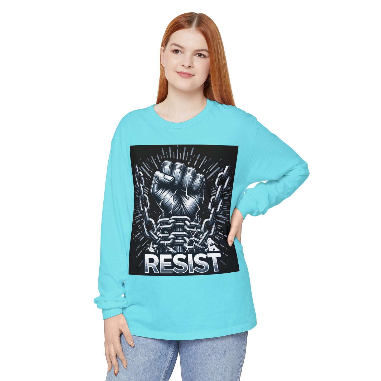 Empowerment Long Sleeve T-Shirt - Unisex, Causal Wear, Protest Apparel, Motivational Gift, Activist Style