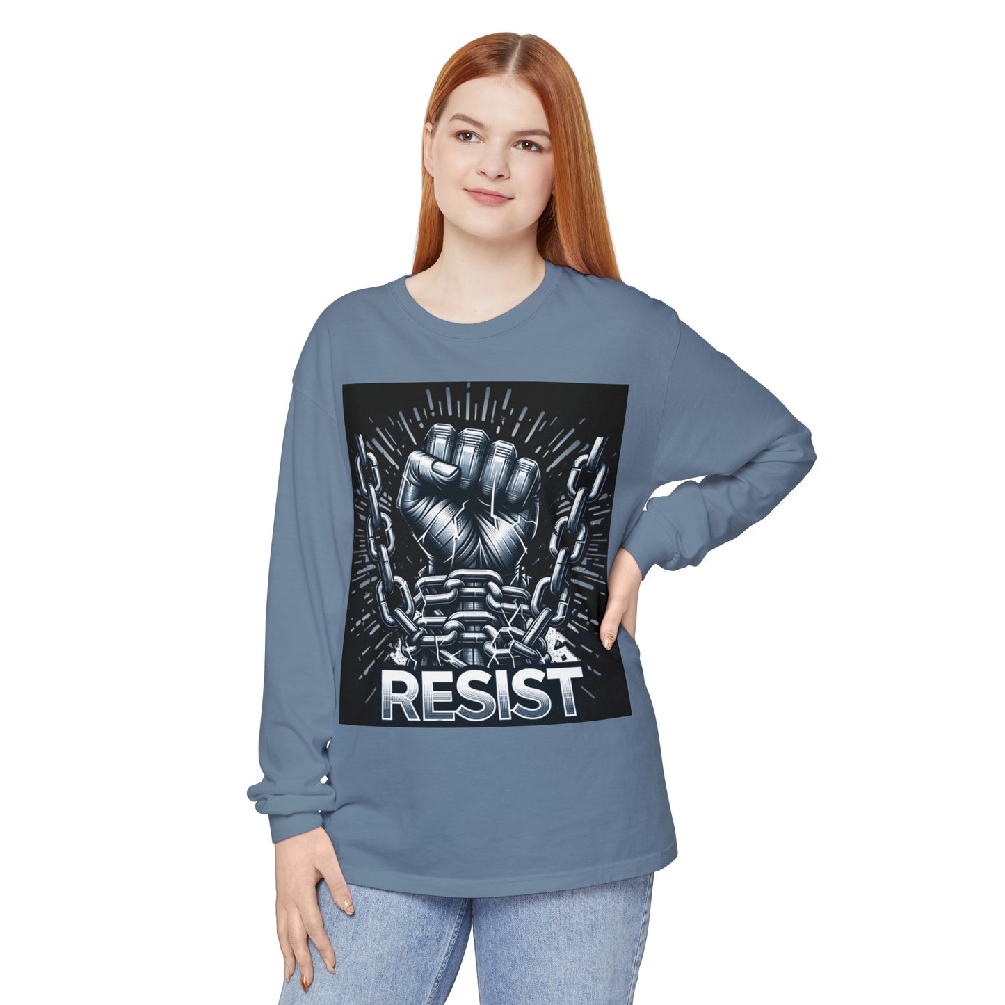 Empowerment Long Sleeve T-Shirt - Unisex, Causal Wear, Protest Apparel, Motivational Gift, Activist Style