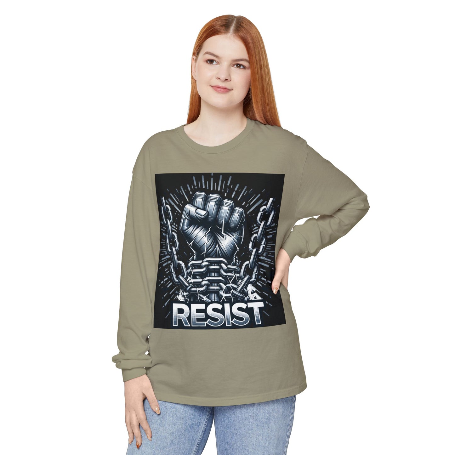 Empowerment Long Sleeve T-Shirt - Unisex, Causal Wear, Protest Apparel, Motivational Gift, Activist Style