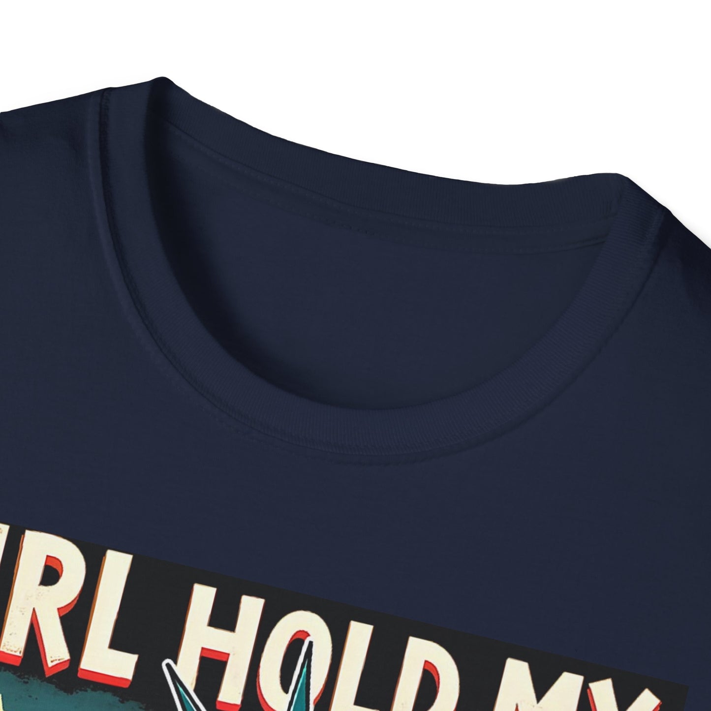 Patriotic Graphic Tee - "Girl Hold My Earrings" Unisex Softstyle T-Shirt, Independence Day, Gifts for Her, Fun Statement Shirt, [...]