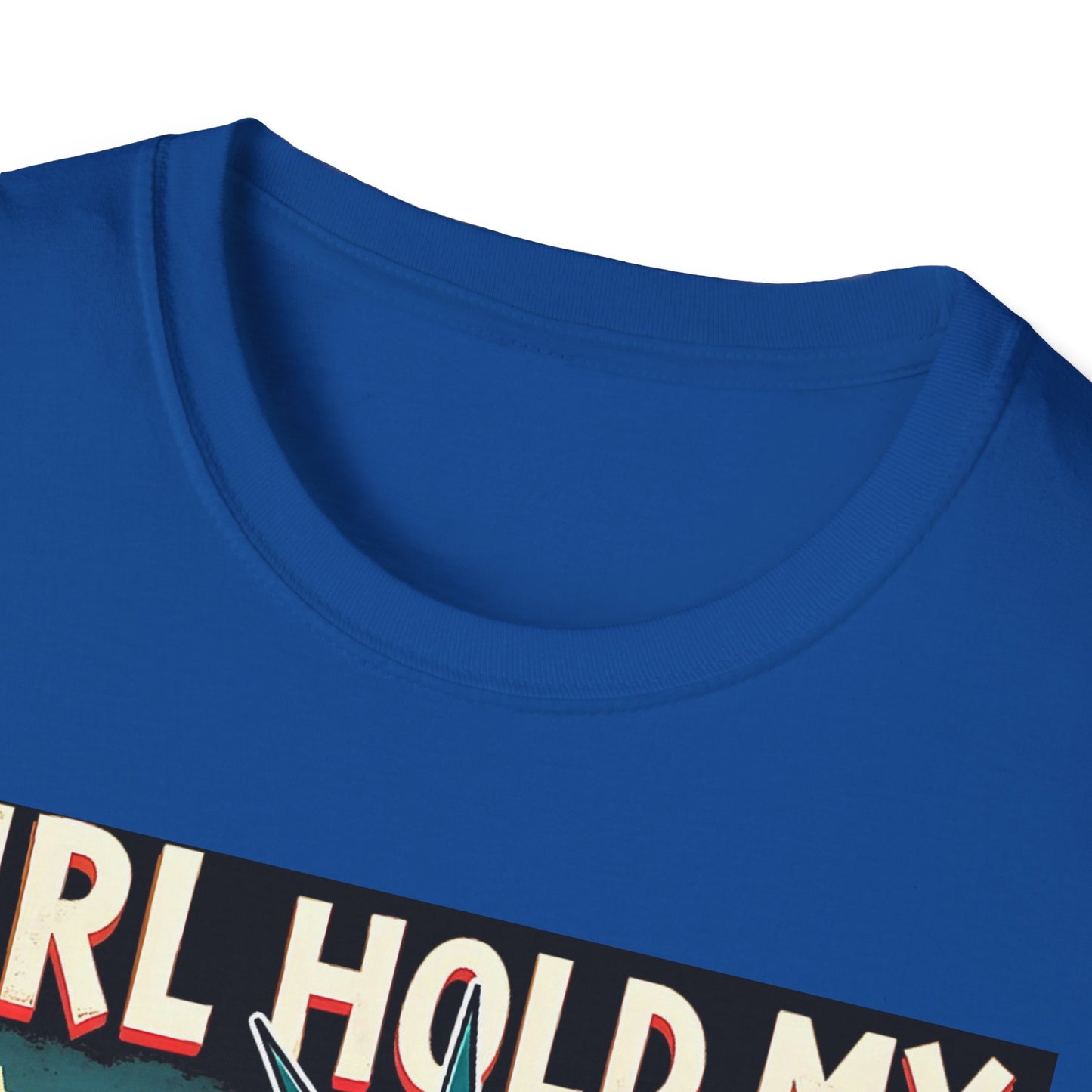 Patriotic Graphic Tee - "Girl Hold My Earrings" Unisex Softstyle T-Shirt, Independence Day, Gifts for Her, Fun Statement Shirt, [...]