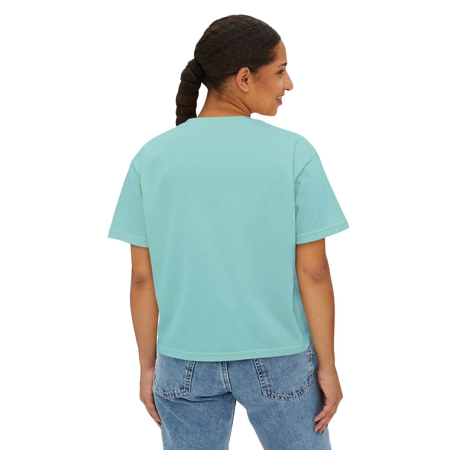 Depor-Elon Women's Boxy Tee, Trendy Graphic Tee, Statement T-Shirt, Casual Fashion Top, Irreverent Gift Idea, Summer Style Top