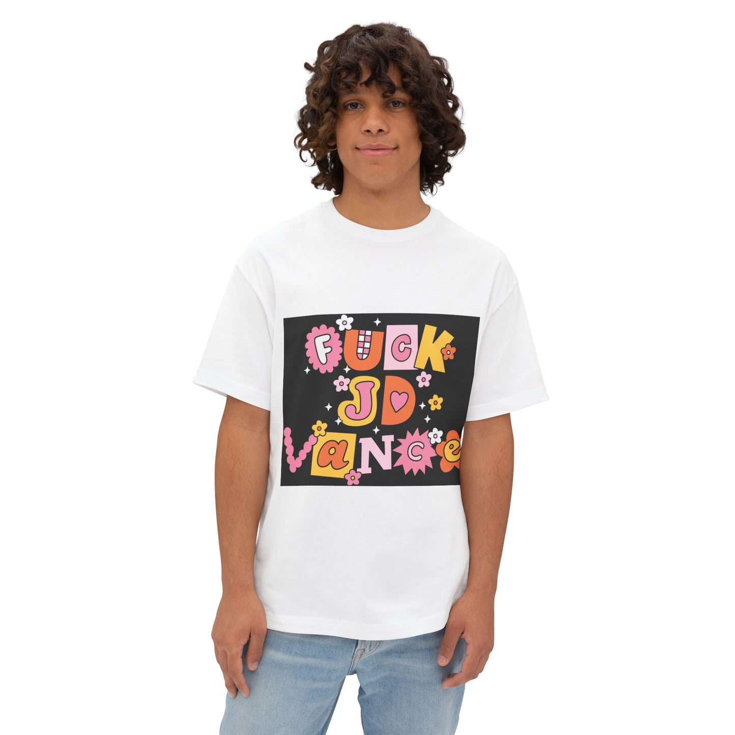 Bold Statement Boxy Tee - Graphic Unisex Shirt for Casual Wear, Street Style, Creative Gifts, Trendy Fashion, Anniversary Celebrations
