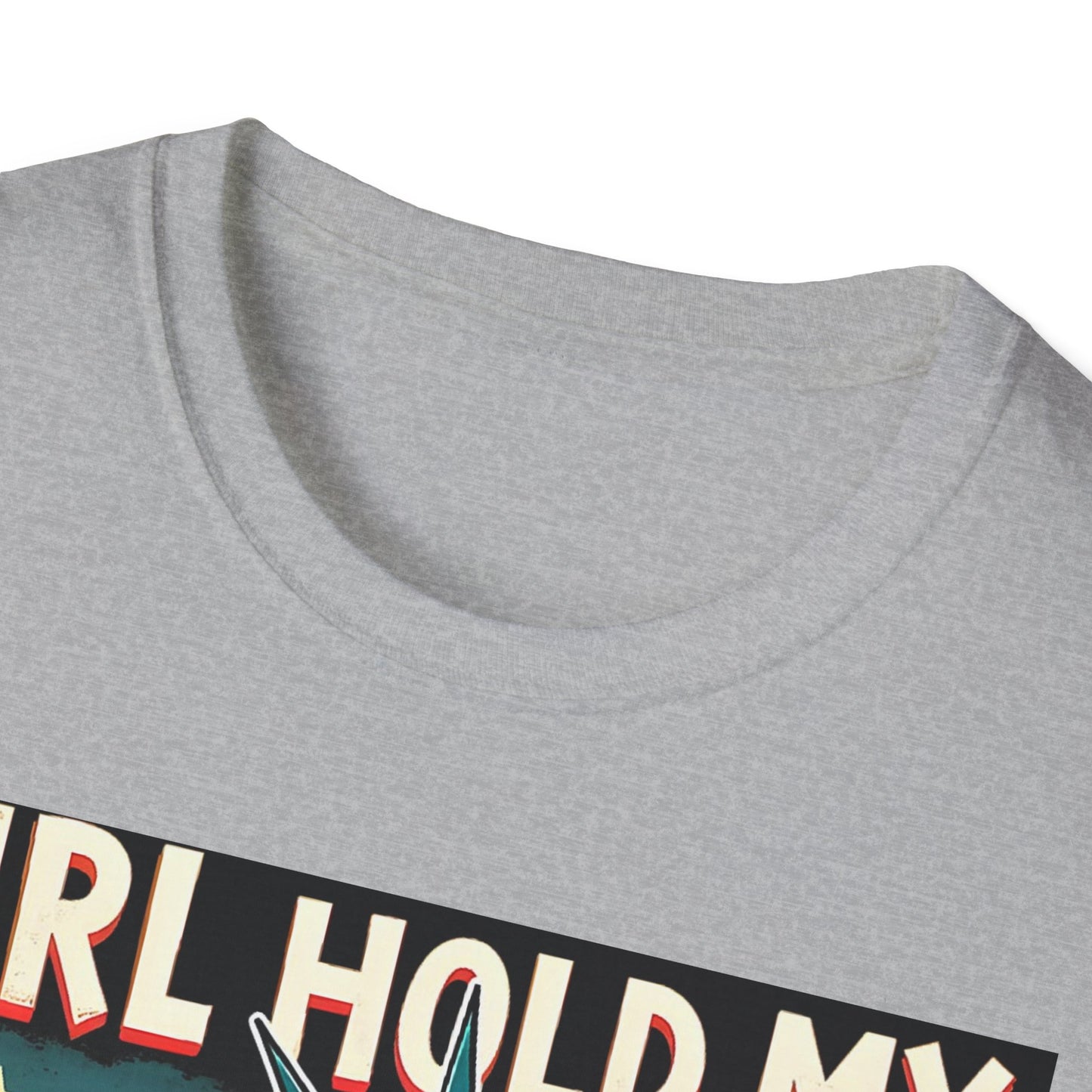 Patriotic Graphic Tee - "Girl Hold My Earrings" Unisex Softstyle T-Shirt, Independence Day, Gifts for Her, Fun Statement Shirt, [...]