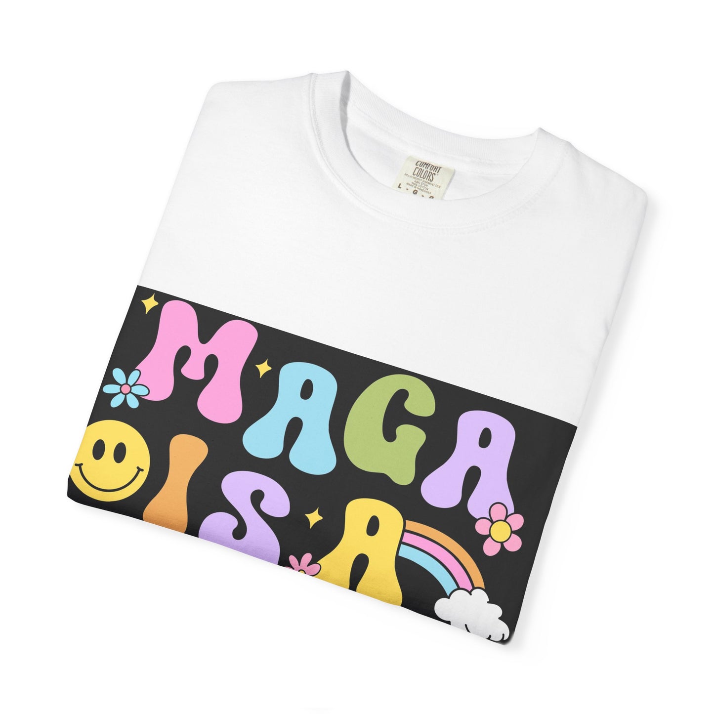 Colorful Statement T-Shirt - 'MAGA IS A CULT' Graphic Tee, Unisex T-Shirt, Trendy Apparel, Fun Gift, Casual Wear