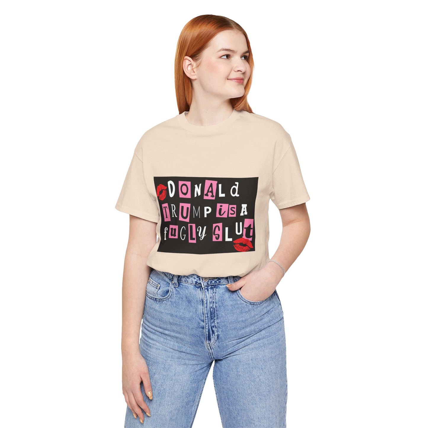 Bold Political Statement Tee, Funny Shirt for Protest, Unisex Graphic T-Shirt, Gift for Activists, Trendy Casualwear, Statements for Events
