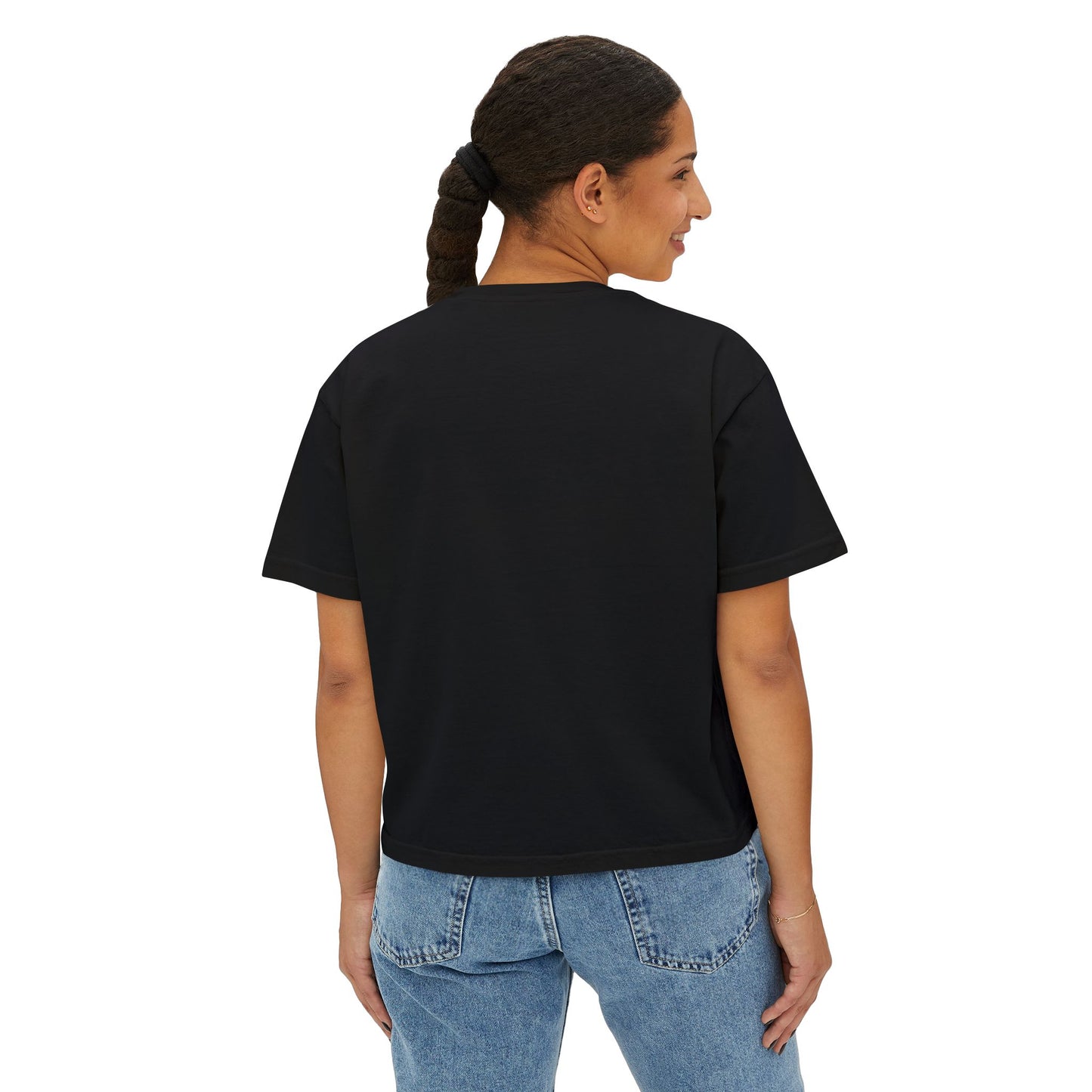 Depor-Elon Women's Boxy Tee, Trendy Graphic Tee, Statement T-Shirt, Casual Fashion Top, Irreverent Gift Idea, Summer Style Top