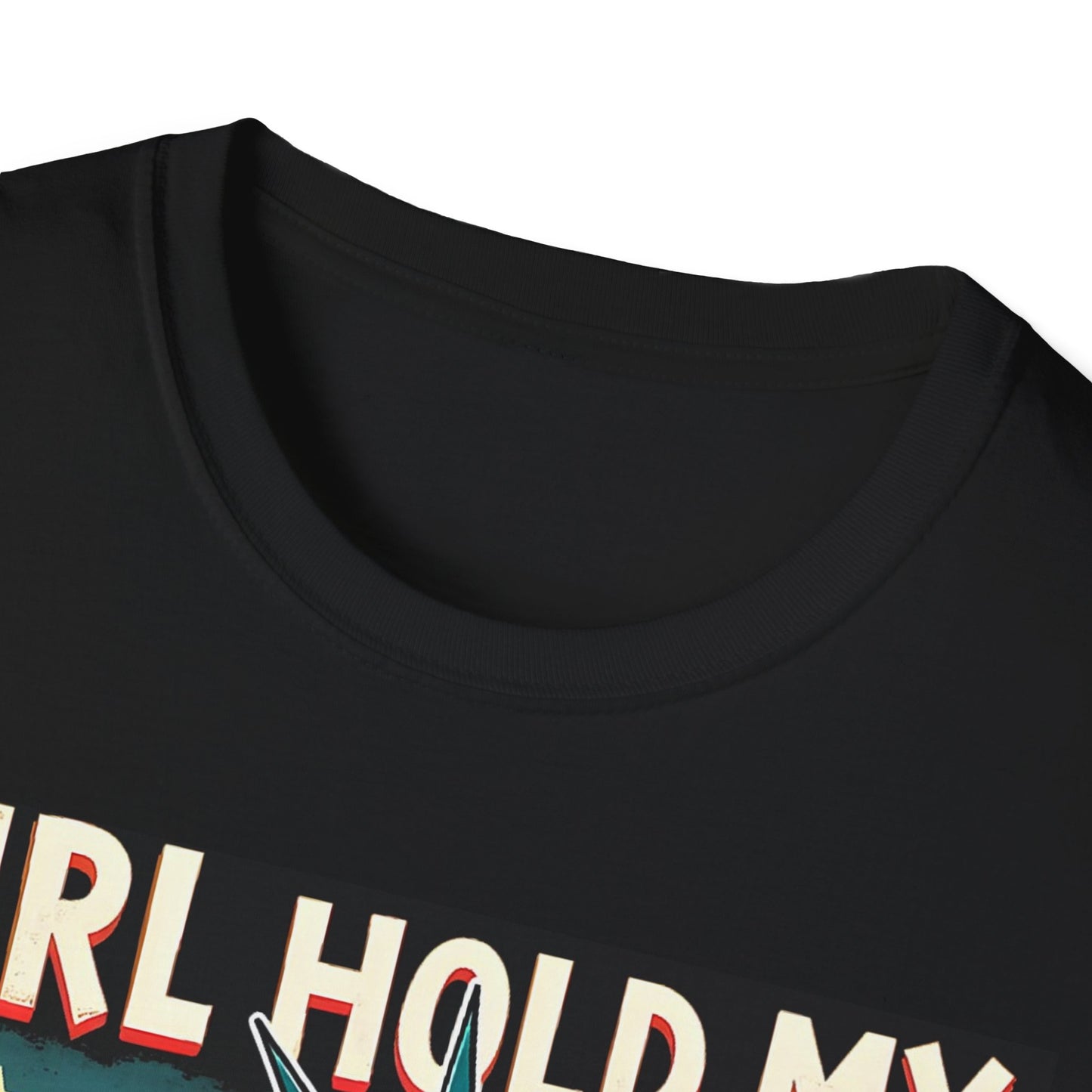 Patriotic Graphic Tee - "Girl Hold My Earrings" Unisex Softstyle T-Shirt, Independence Day, Gifts for Her, Fun Statement Shirt, [...]