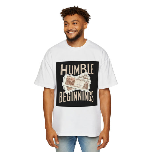 Humble Beginnings Oversized Tee, Vintage Graphic Tee, Casual Streetwear, Gift for Him, Trendy Summer Style