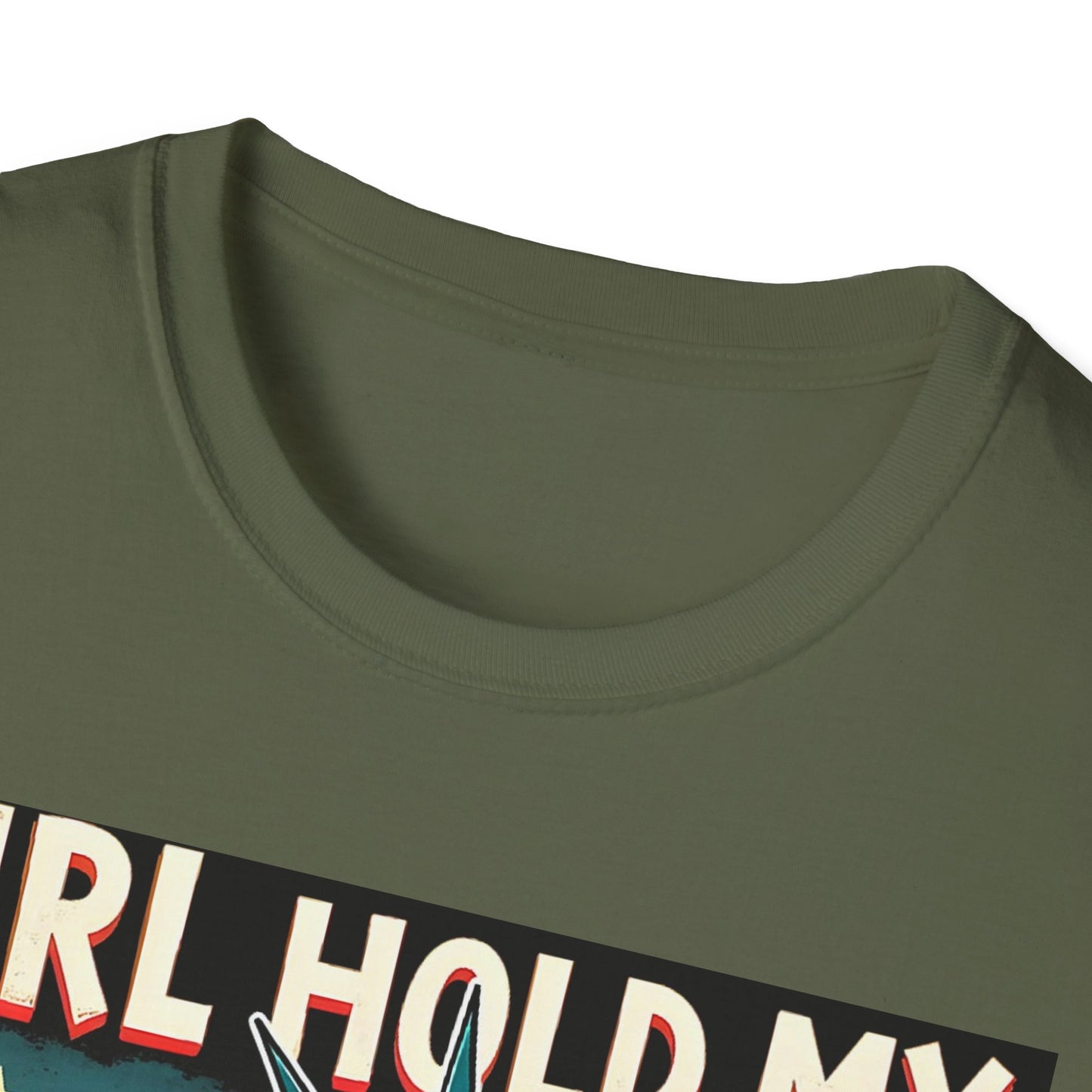 Patriotic Graphic Tee - "Girl Hold My Earrings" Unisex Softstyle T-Shirt, Independence Day, Gifts for Her, Fun Statement Shirt, [...]