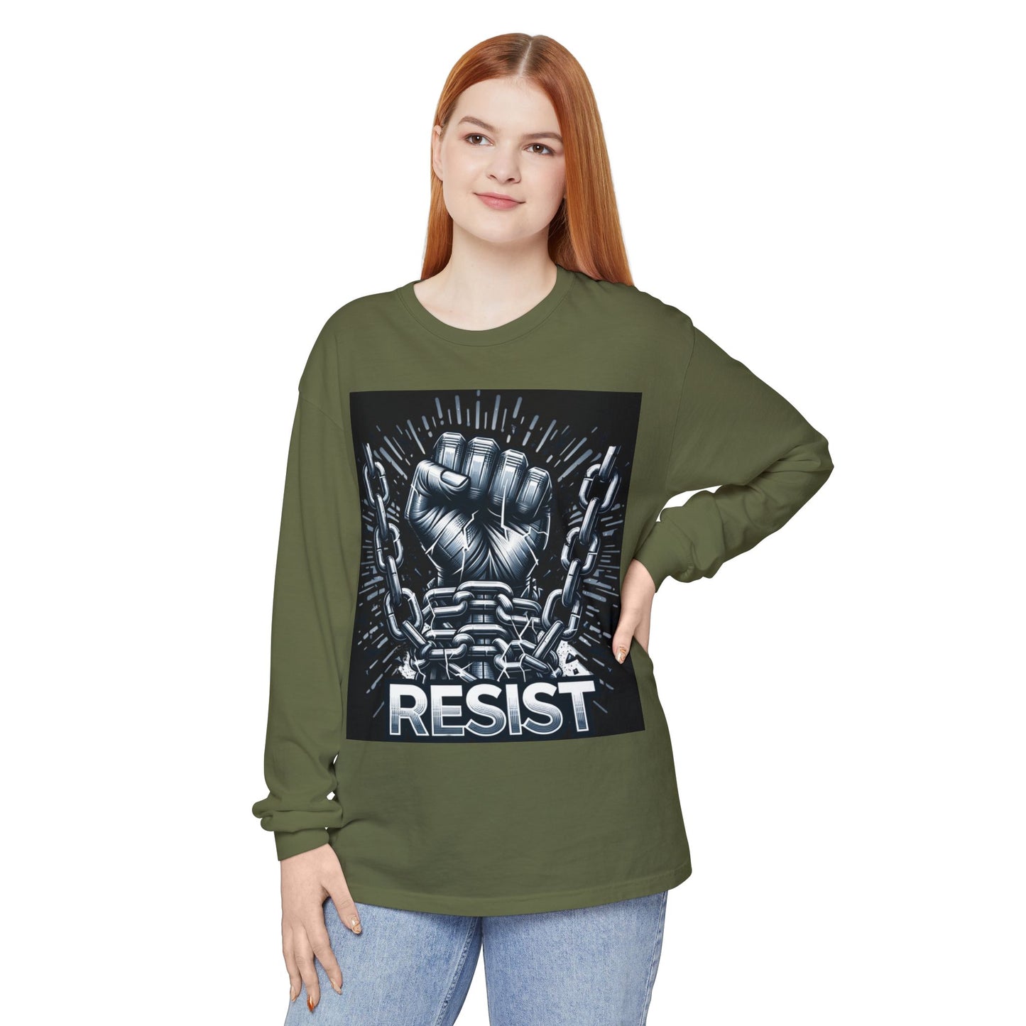 Empowerment Long Sleeve T-Shirt - Unisex, Causal Wear, Protest Apparel, Motivational Gift, Activist Style