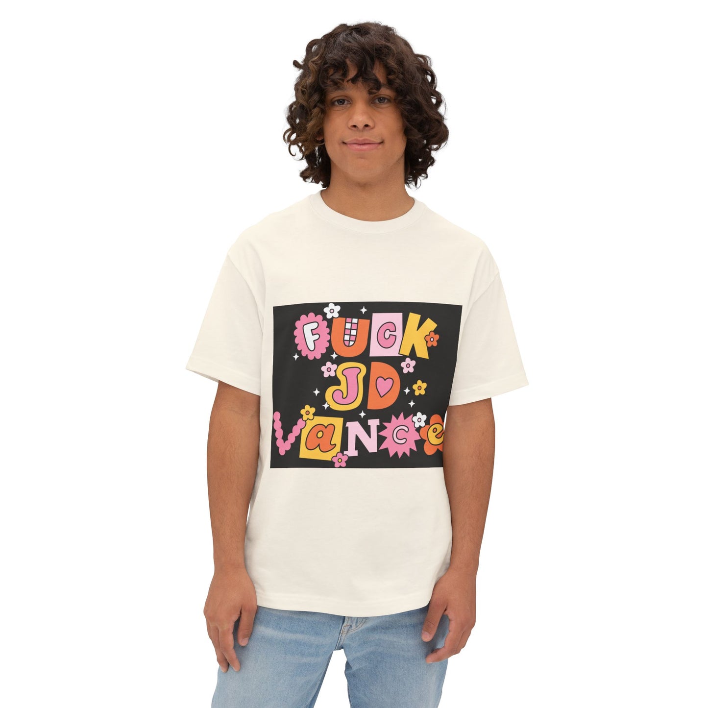 Bold Statement Boxy Tee - Graphic Unisex Shirt for Casual Wear, Street Style, Creative Gifts, Trendy Fashion, Anniversary Celebrations